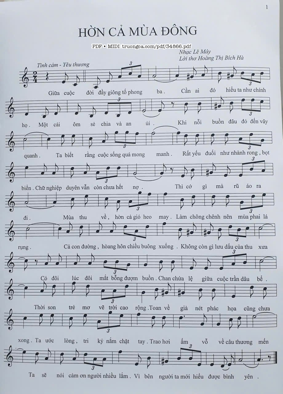 Hờn cả mùa Đông