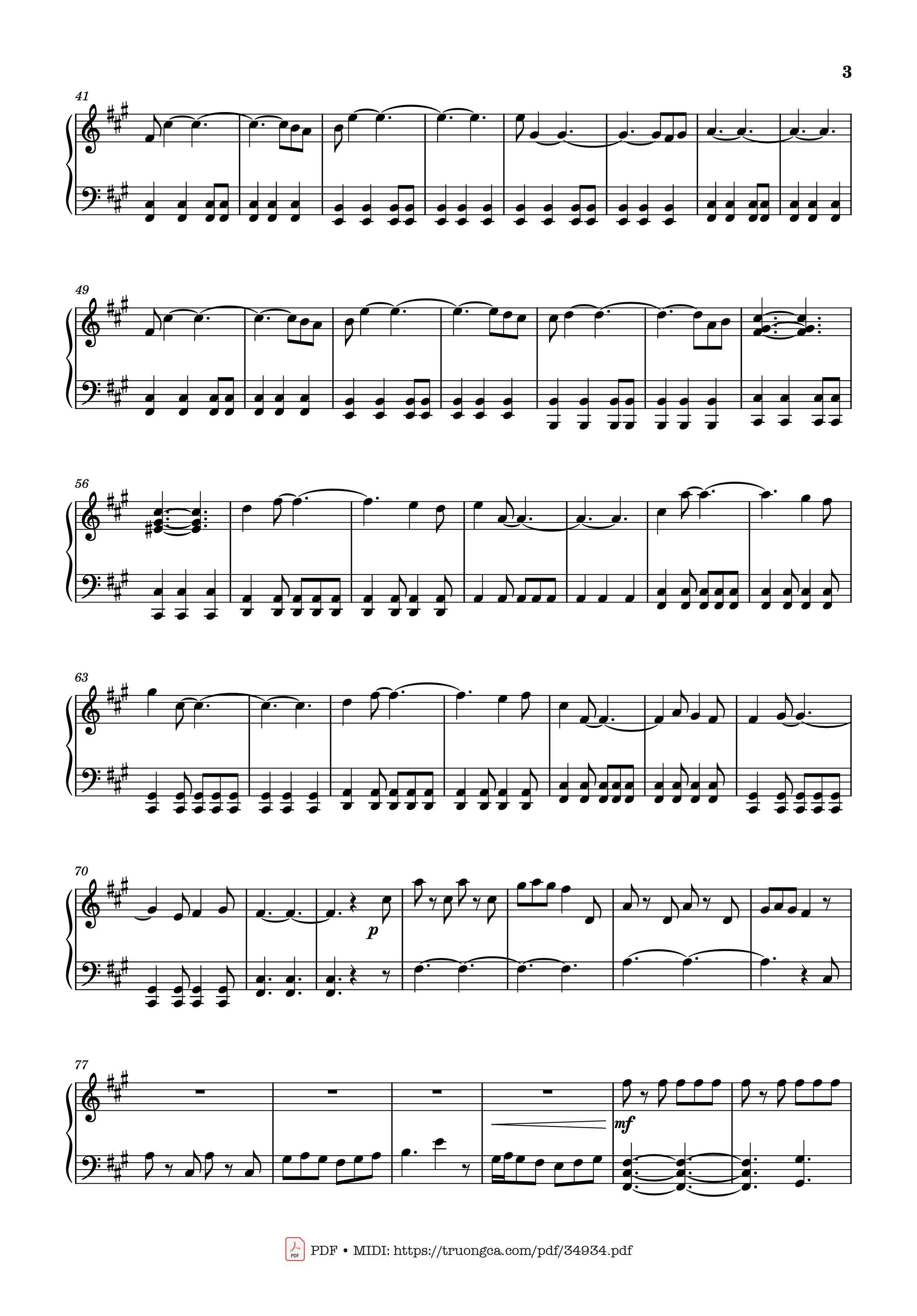 Page 2 of Sheet music PDF Piano Up Is Down (Pirates of the Caribbean) - Hans Zimmer
