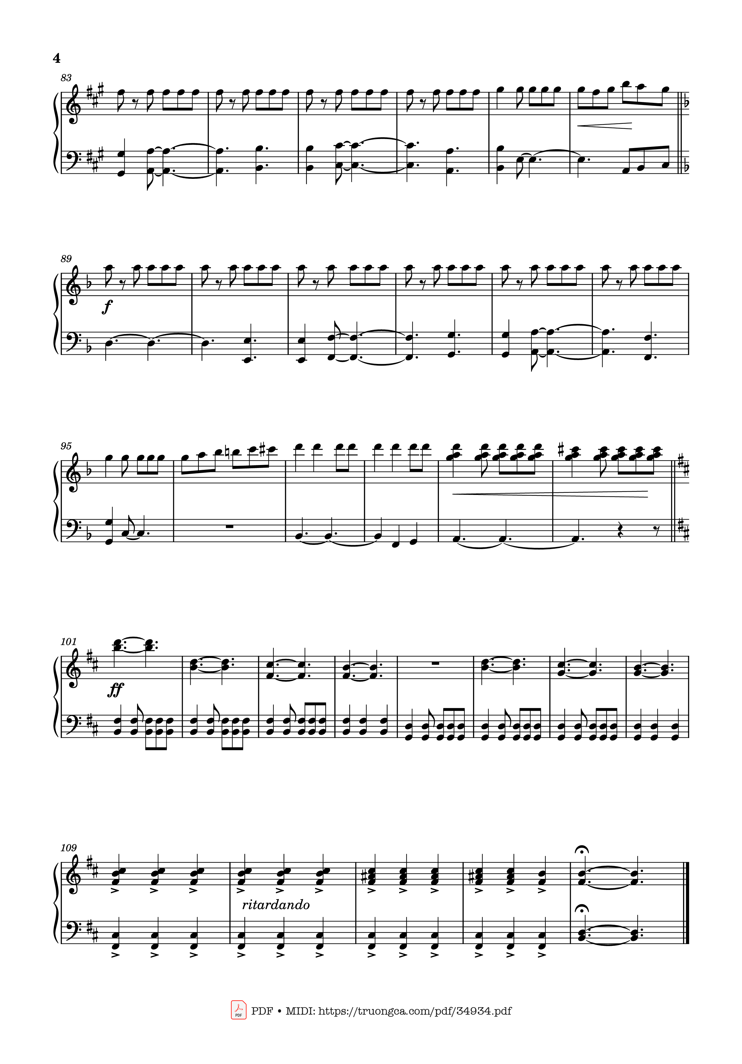 Page 3 of Sheet music PDF Piano Up Is Down (Pirates of the Caribbean) - Hans Zimmer