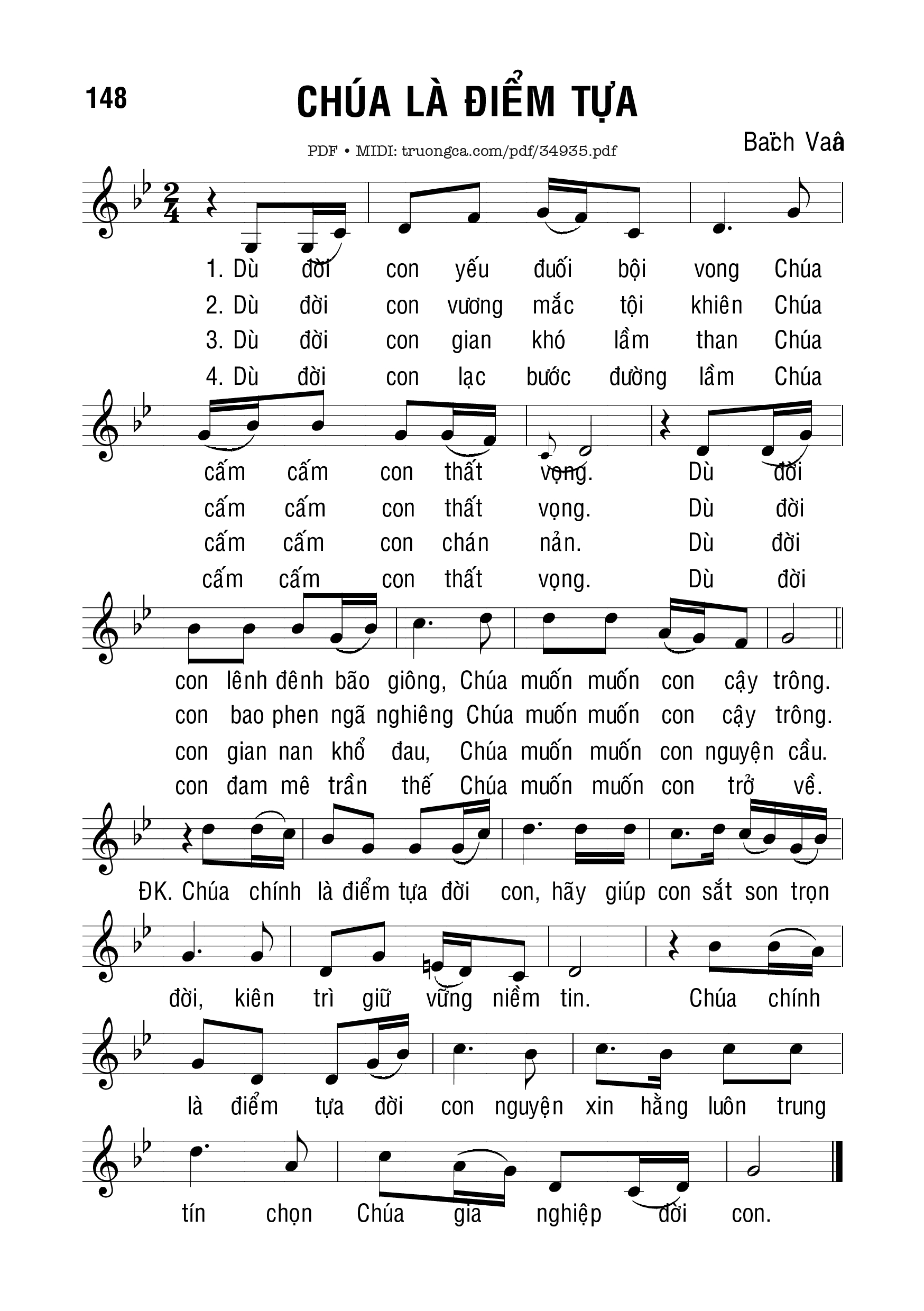 Chúa Là Điểm Tựa