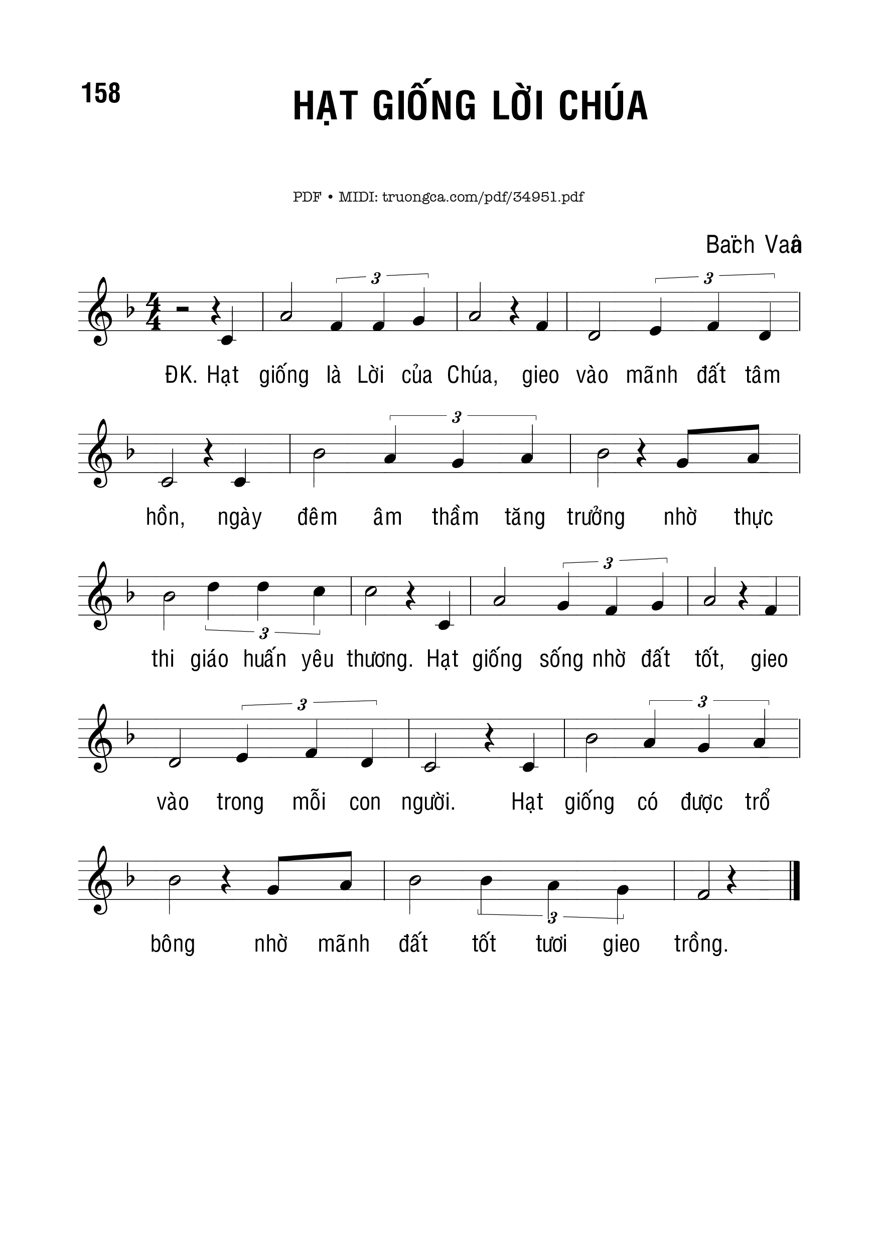 Hạt Giống Lời Chúa