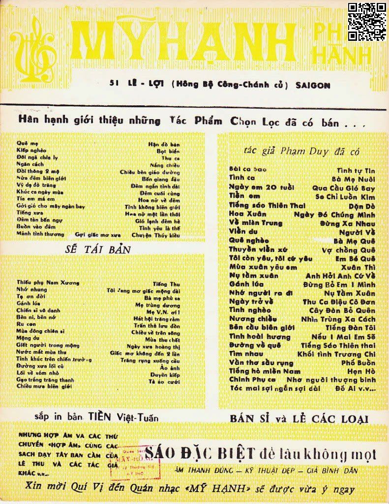 Page 4 of Sheet music PDF Mẹ trùng dương - Phạm Duy