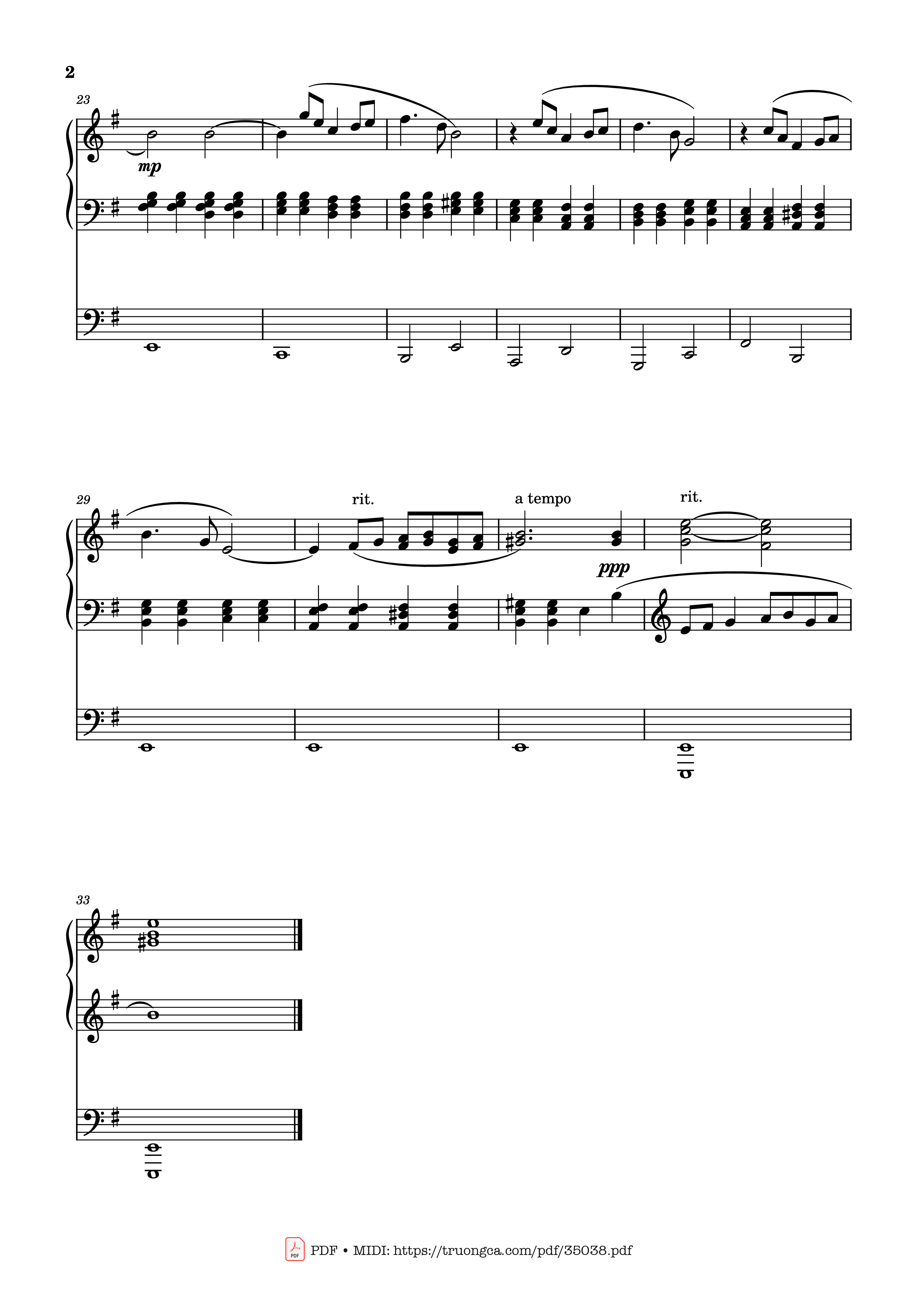 Page 2 of Sheet music PDF Prelude Op.52 No.6 Christmas - Rayson Tam