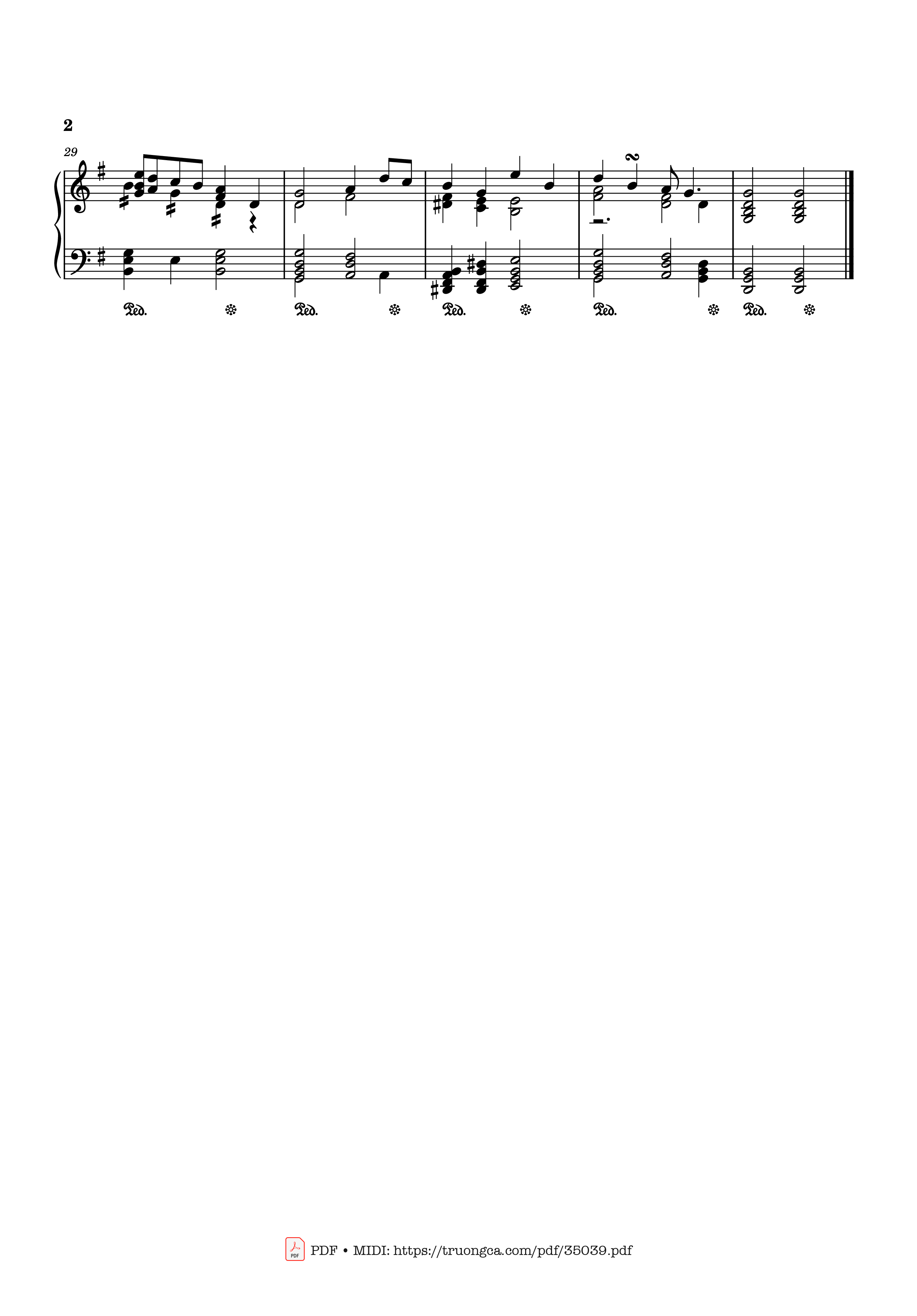Page 2 of Sheet music PDF Piano 24 Prelude No.4 In G Major (Old Christmas Song) - Pianist Detentive 13