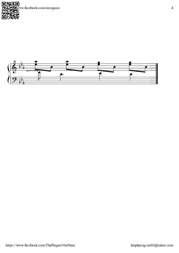 Page 4 of Sheet music PDF Mình yêu nhau đi - Tiên Cookie