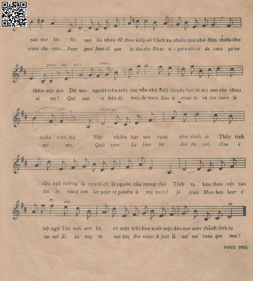 Page 2 of Sheet music PDF Mơ mòng - Nhạc Ngoại