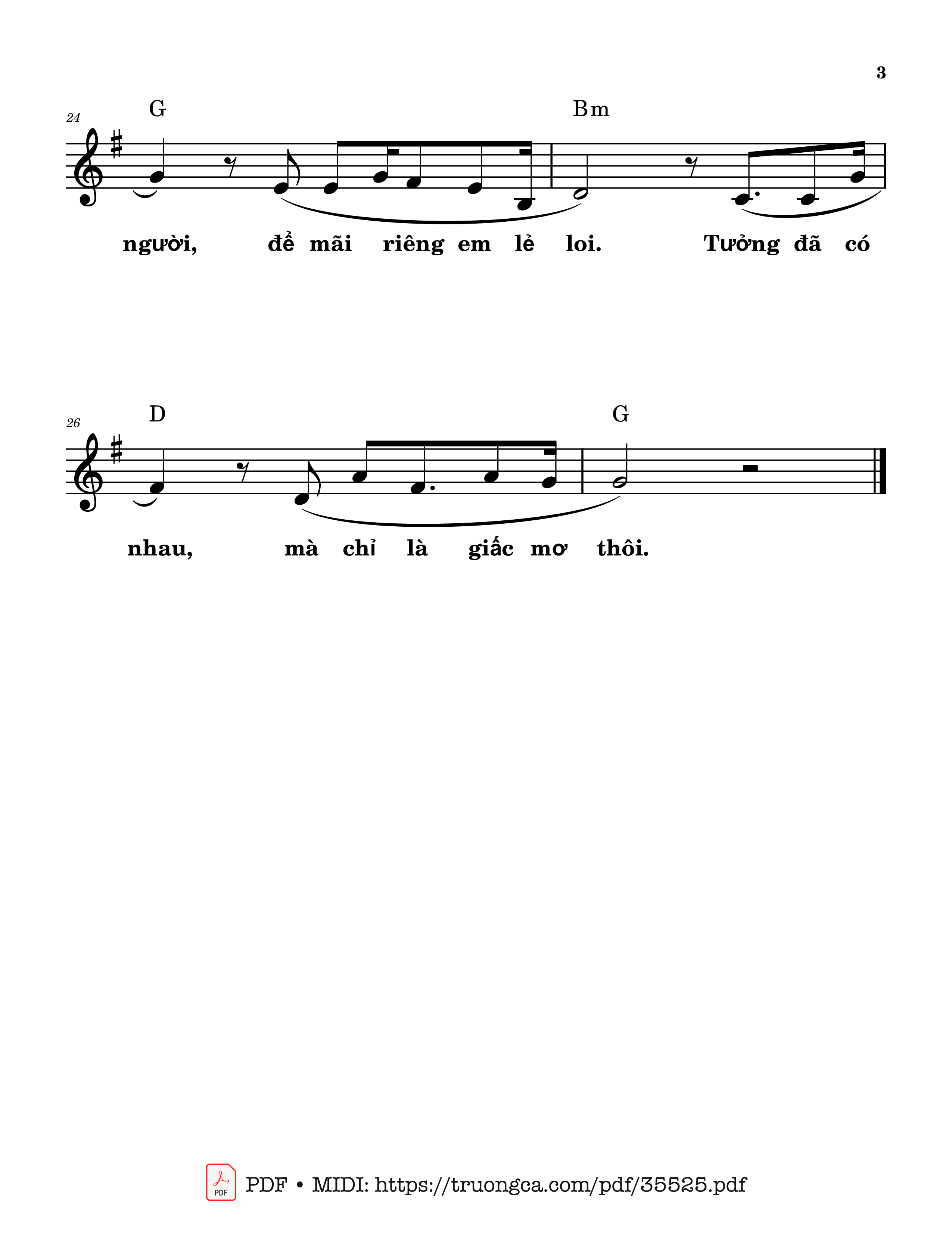 Page 3 of Sheet music PDF Tưởng đã có nhau - Thùy Linh