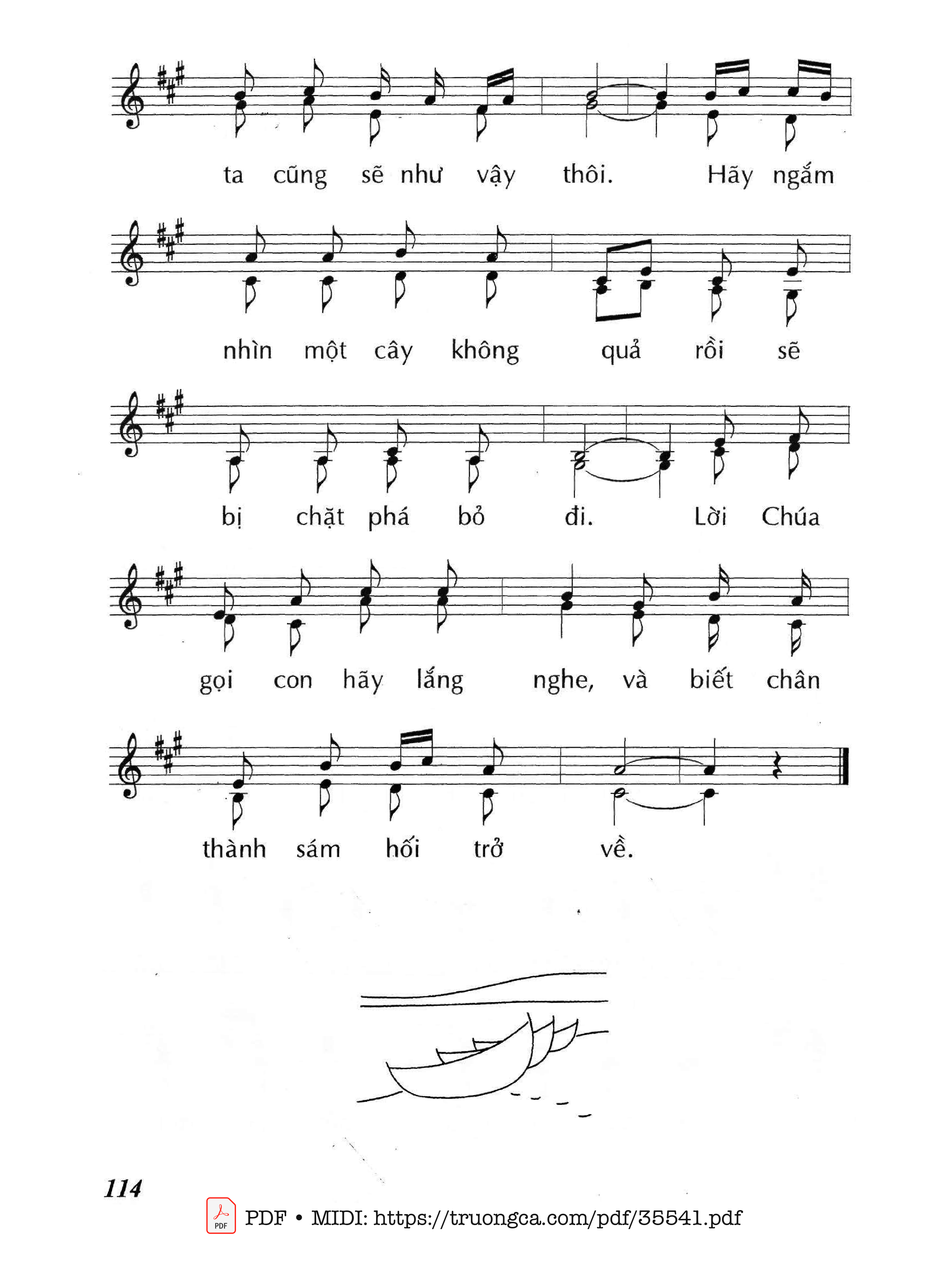 Page 3 of Sheet music PDF Sẽ Chết Nếu Không Sám Hối - Lm - Huy Hoàng