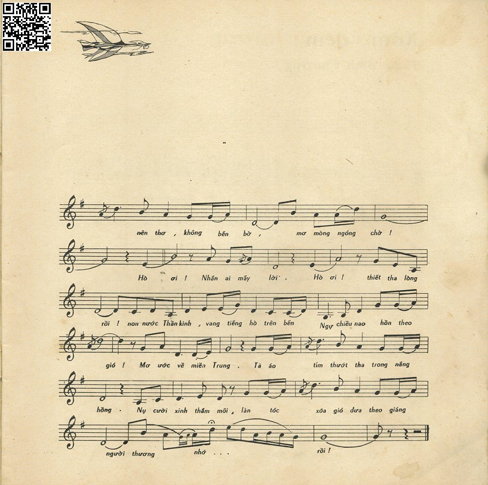 Page 4 of Sheet music PDF Mơ về sông Hương - Ngọc Bích