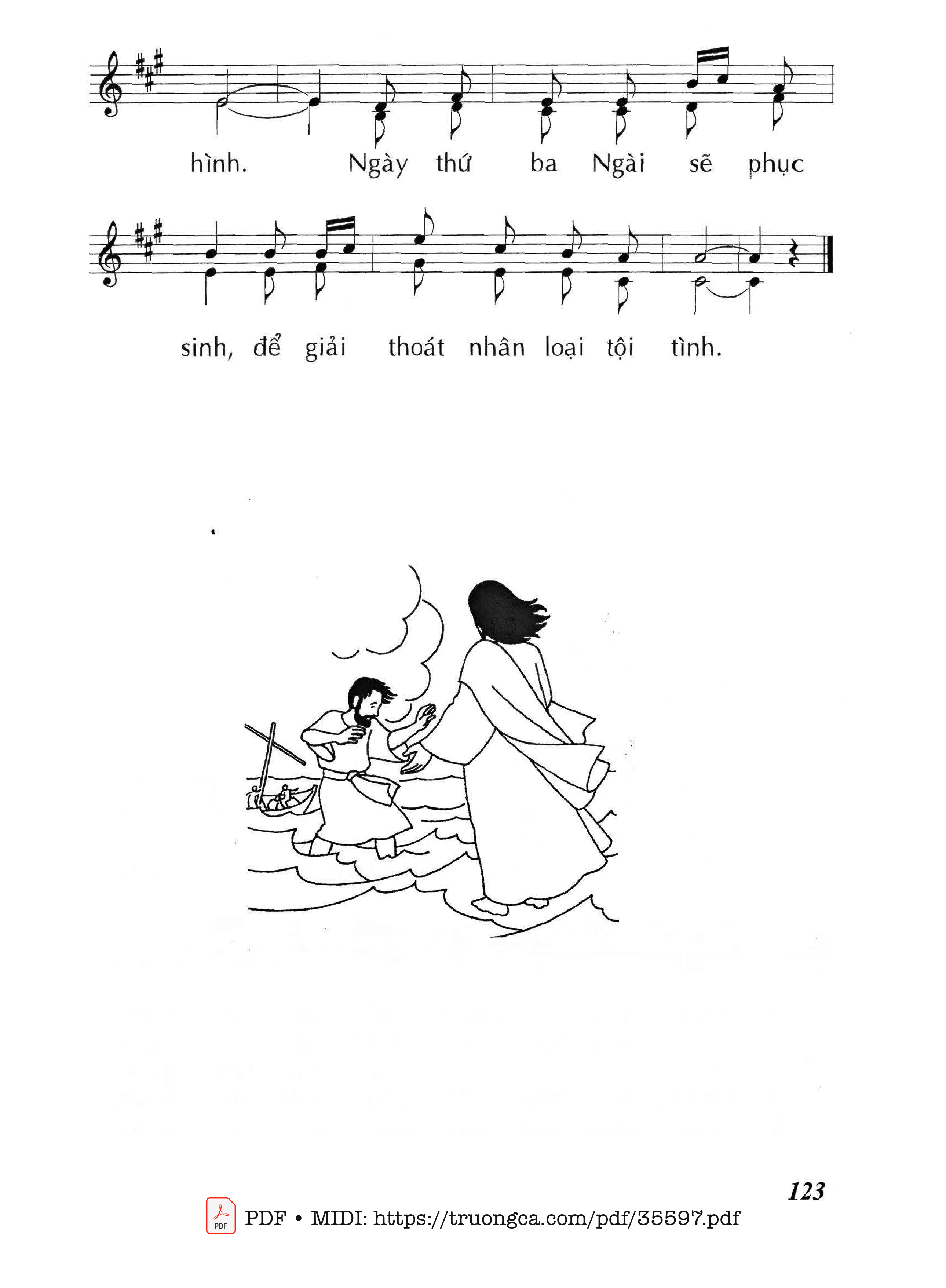 Page 3 of Sheet music PDF Đừng Sợ Hãi Chớ Nghi Ngờ - Lm - Huy Hoàng
