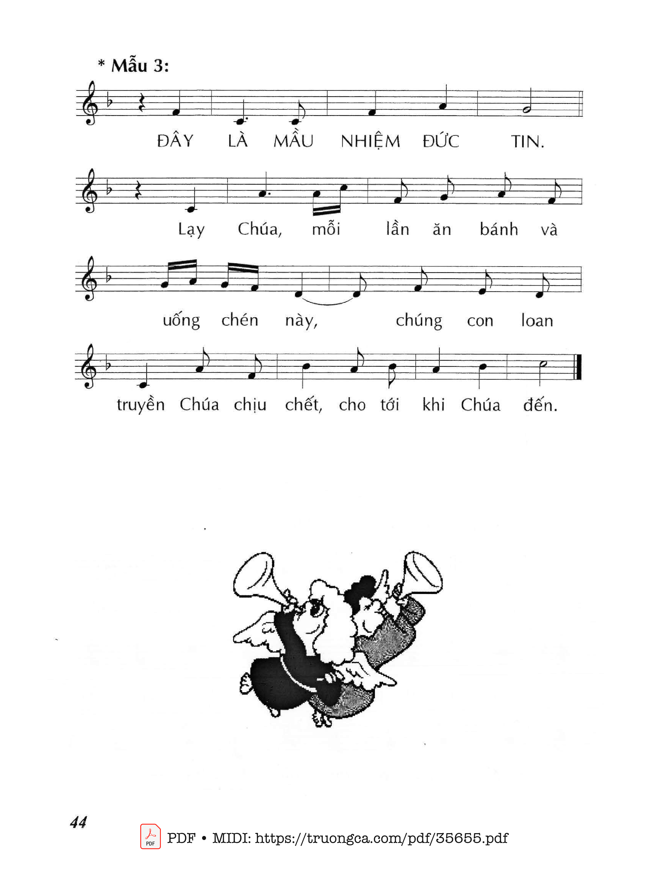 Page 2 of Sheet music PDF Các Câu Đáp Tung Hô Sau Truyền Phép - Huy Hoàng