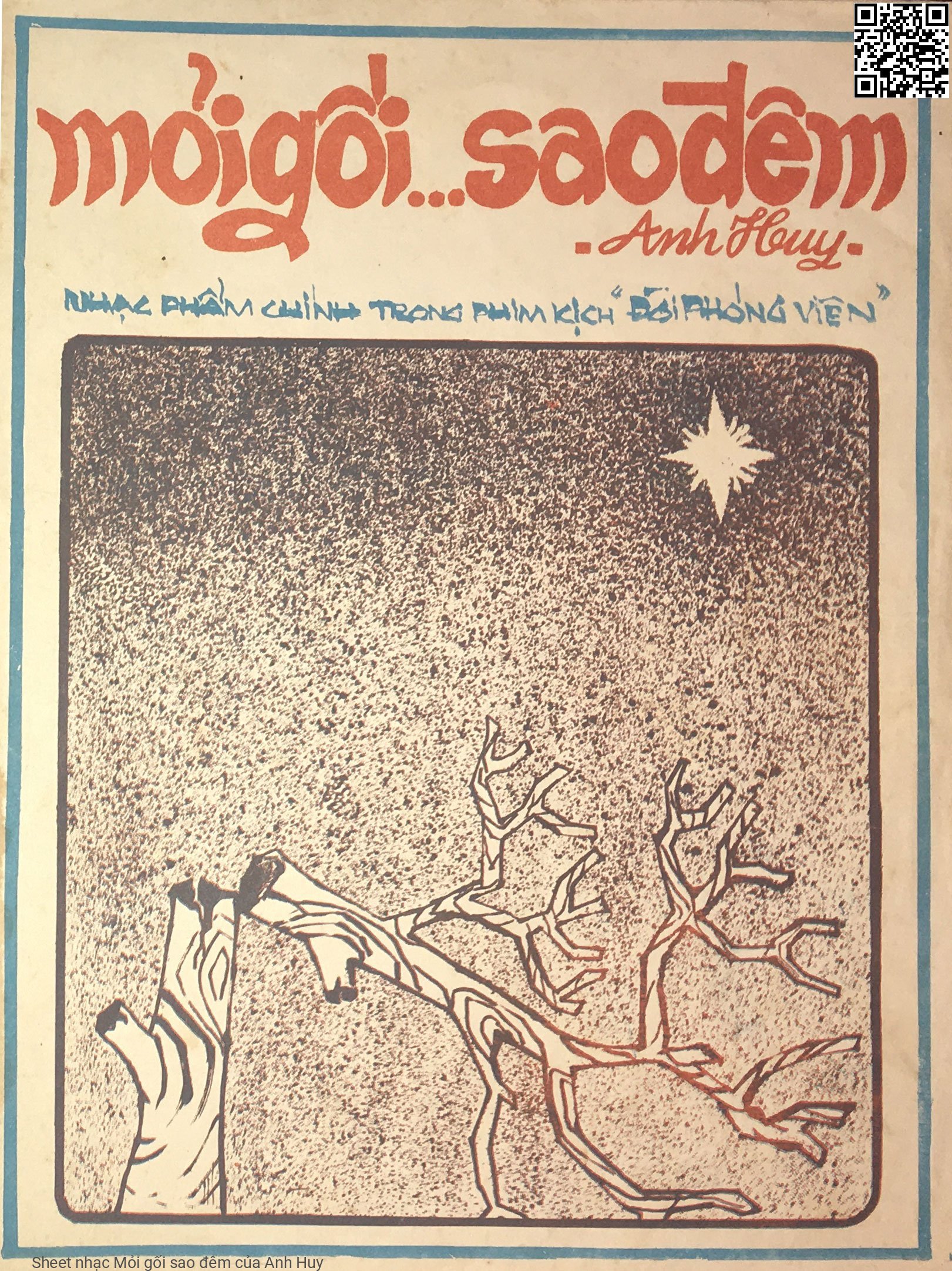 Sheet PDF of Mỏi gối sao đêm