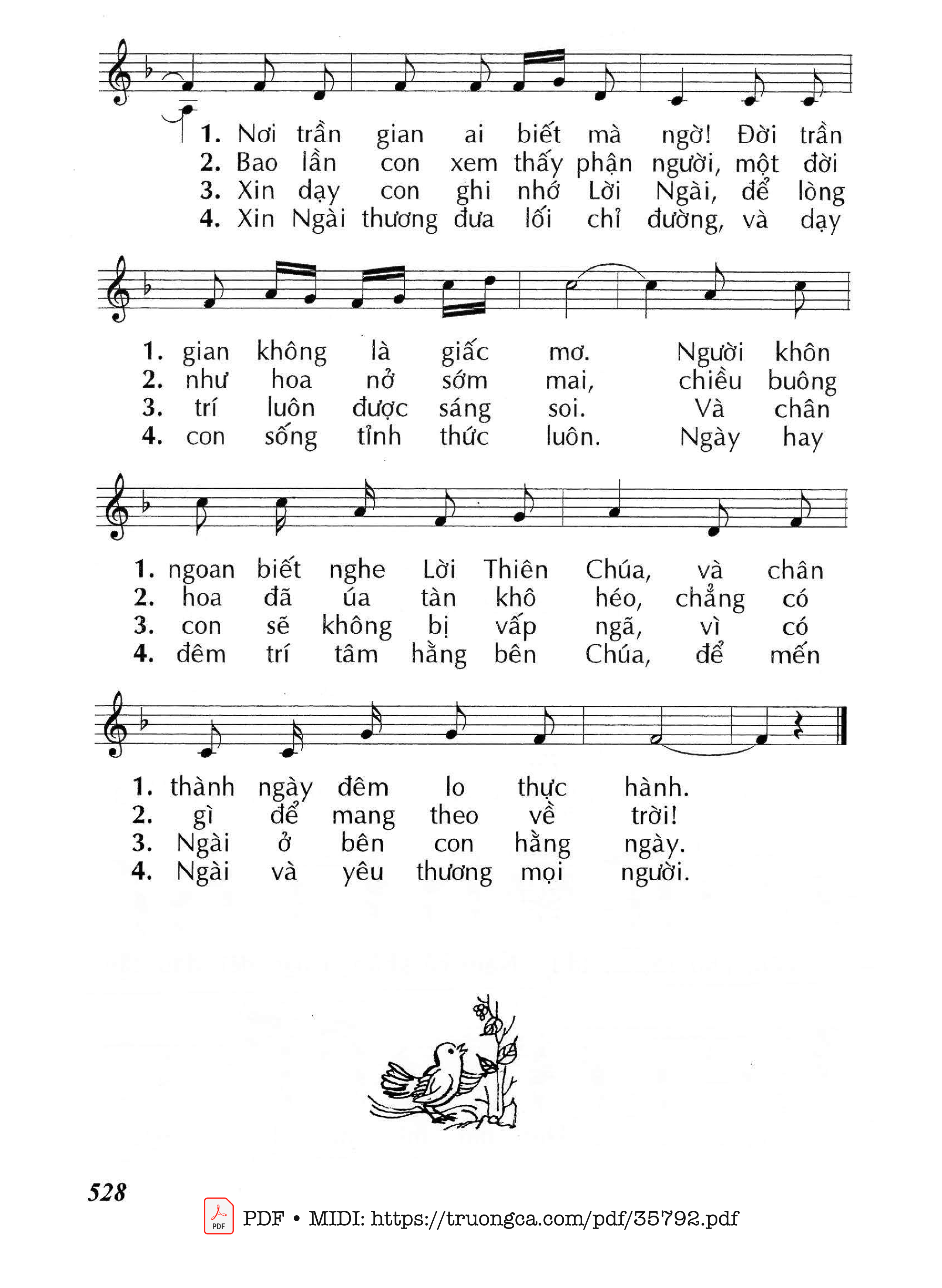 Page 2 of Sheet music PDF Khôn Ngoan Khờ Dại - Huy Hoàng