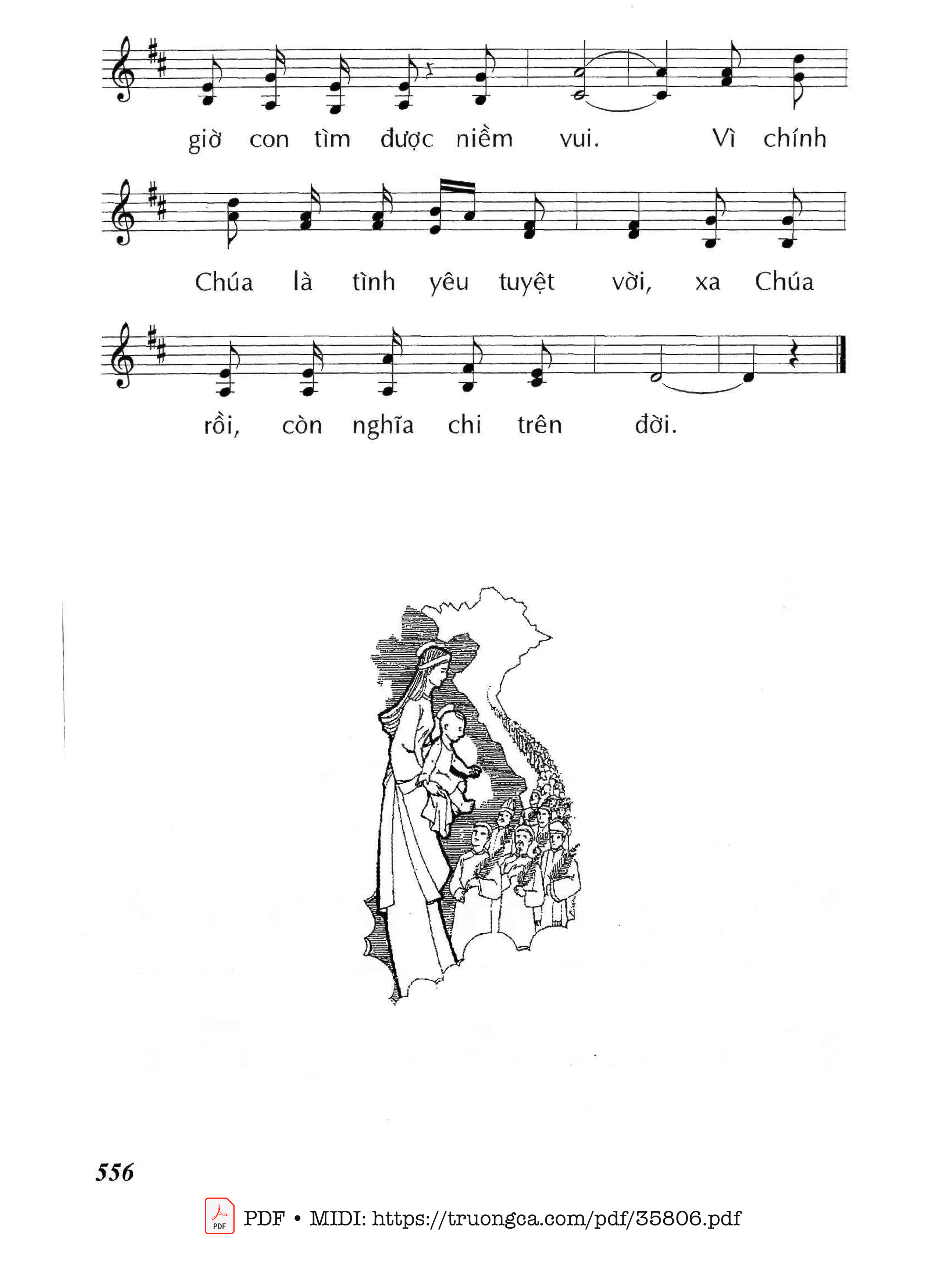 Page 3 of Sheet music PDF Nếu Đời Không Có Chúa - Huy Hoàng
