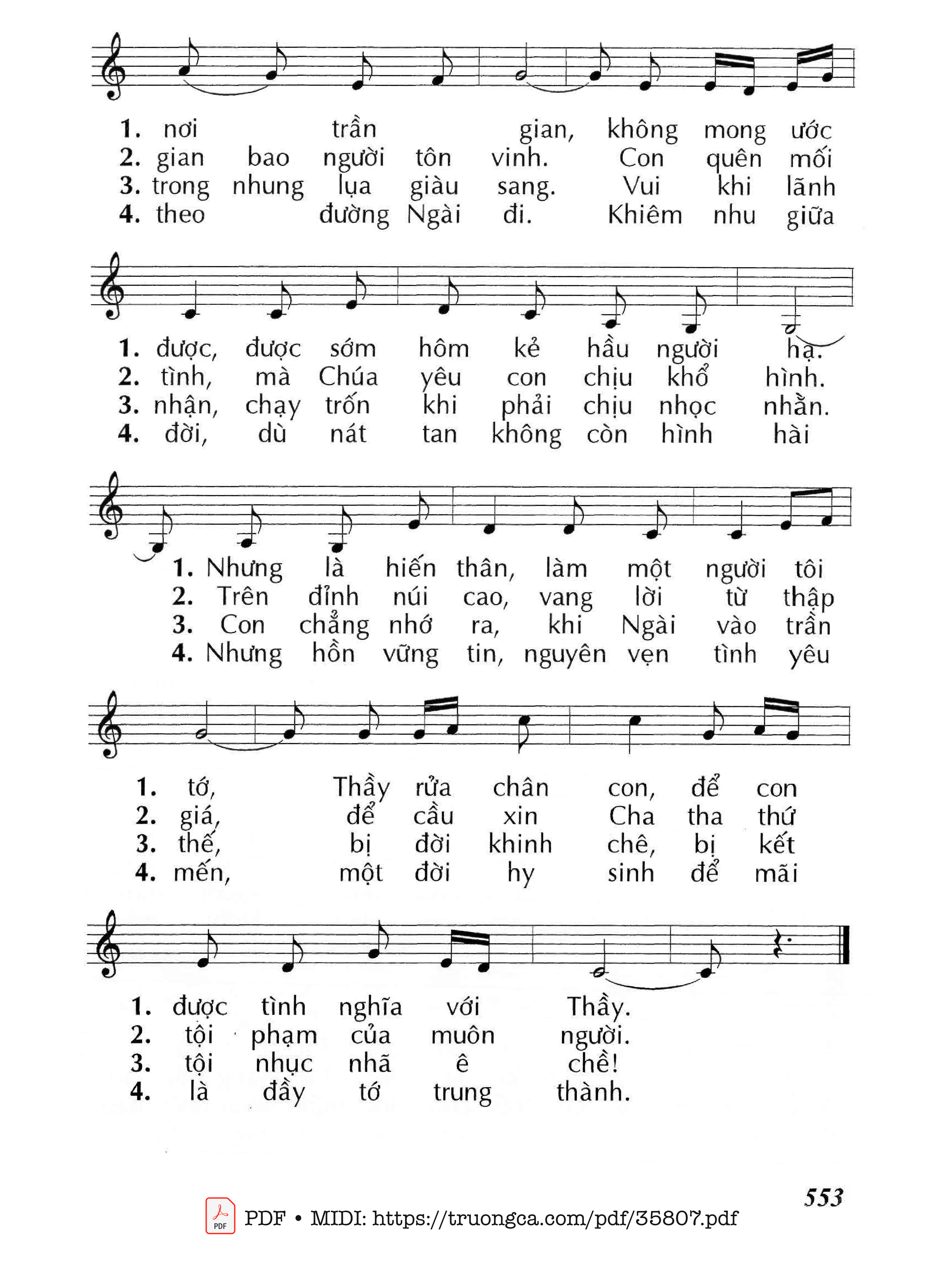 Page 2 of Sheet music PDF Muốn Làm Lớn - Huy Hoàng
