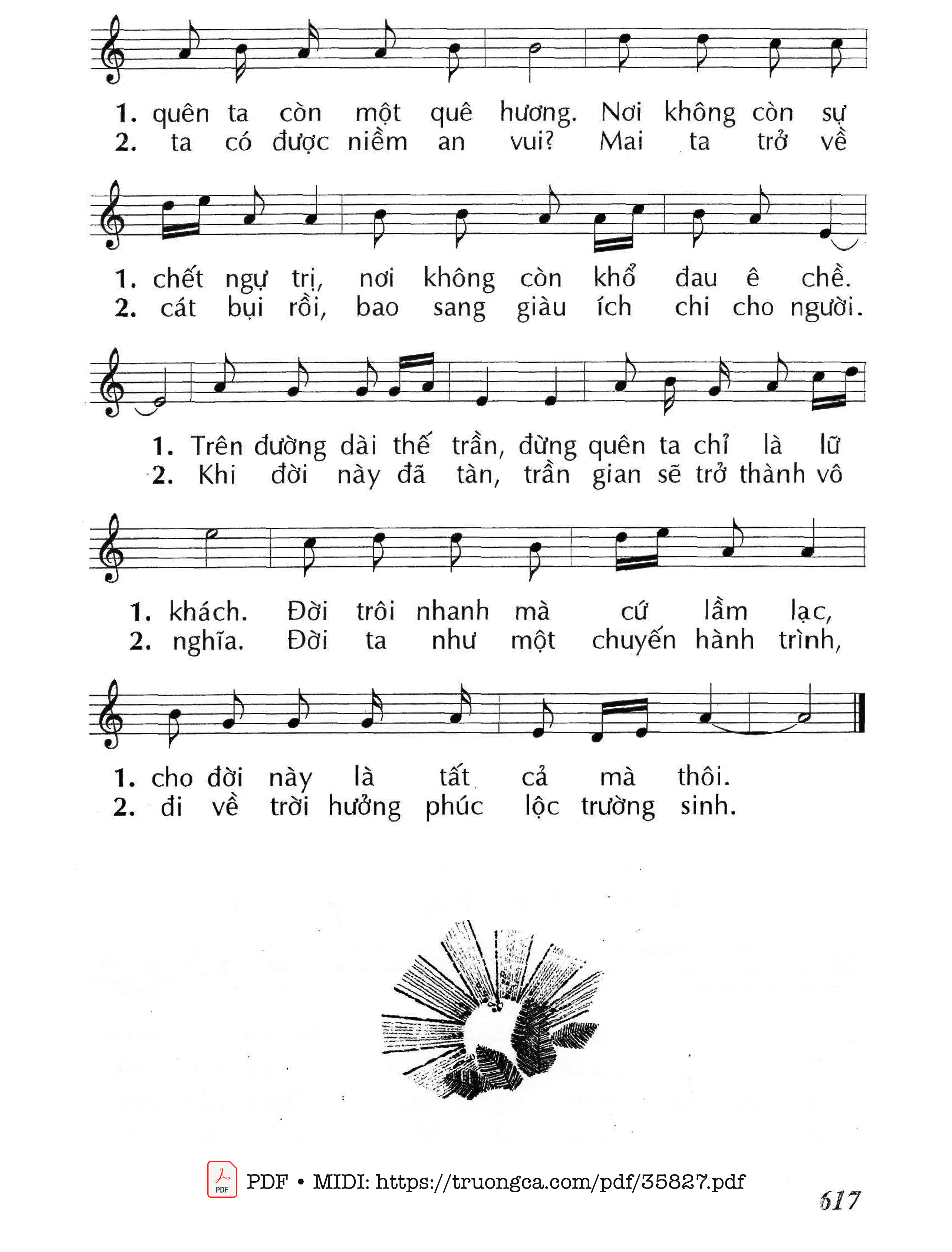 Page 2 of Sheet music PDF Vũ Trụ Sẽ Đổi Thay - Huy Hoàng