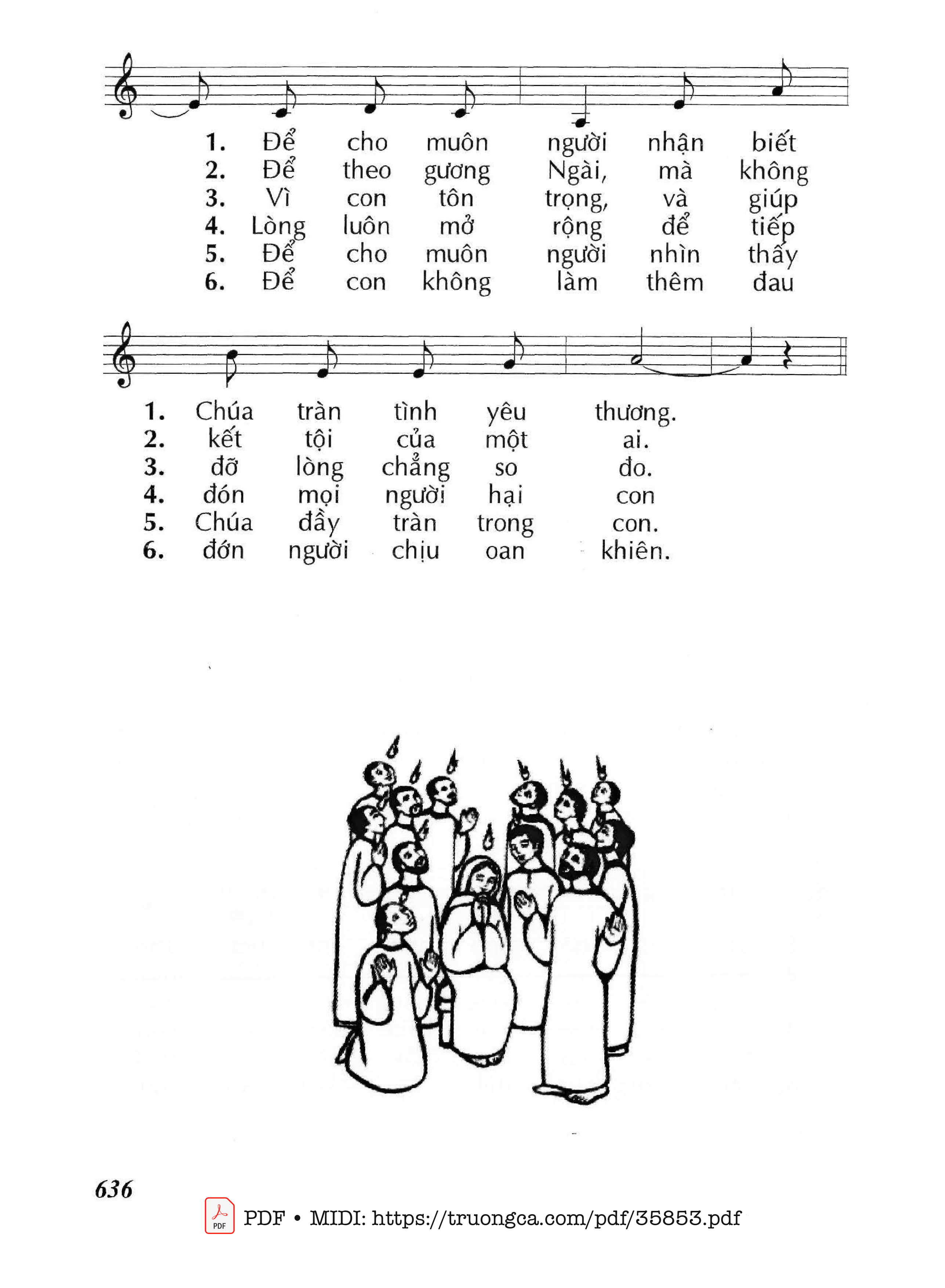 Page 3 of Sheet music PDF Xin Đức Tin Bén Nhạy - Huy Hoàng