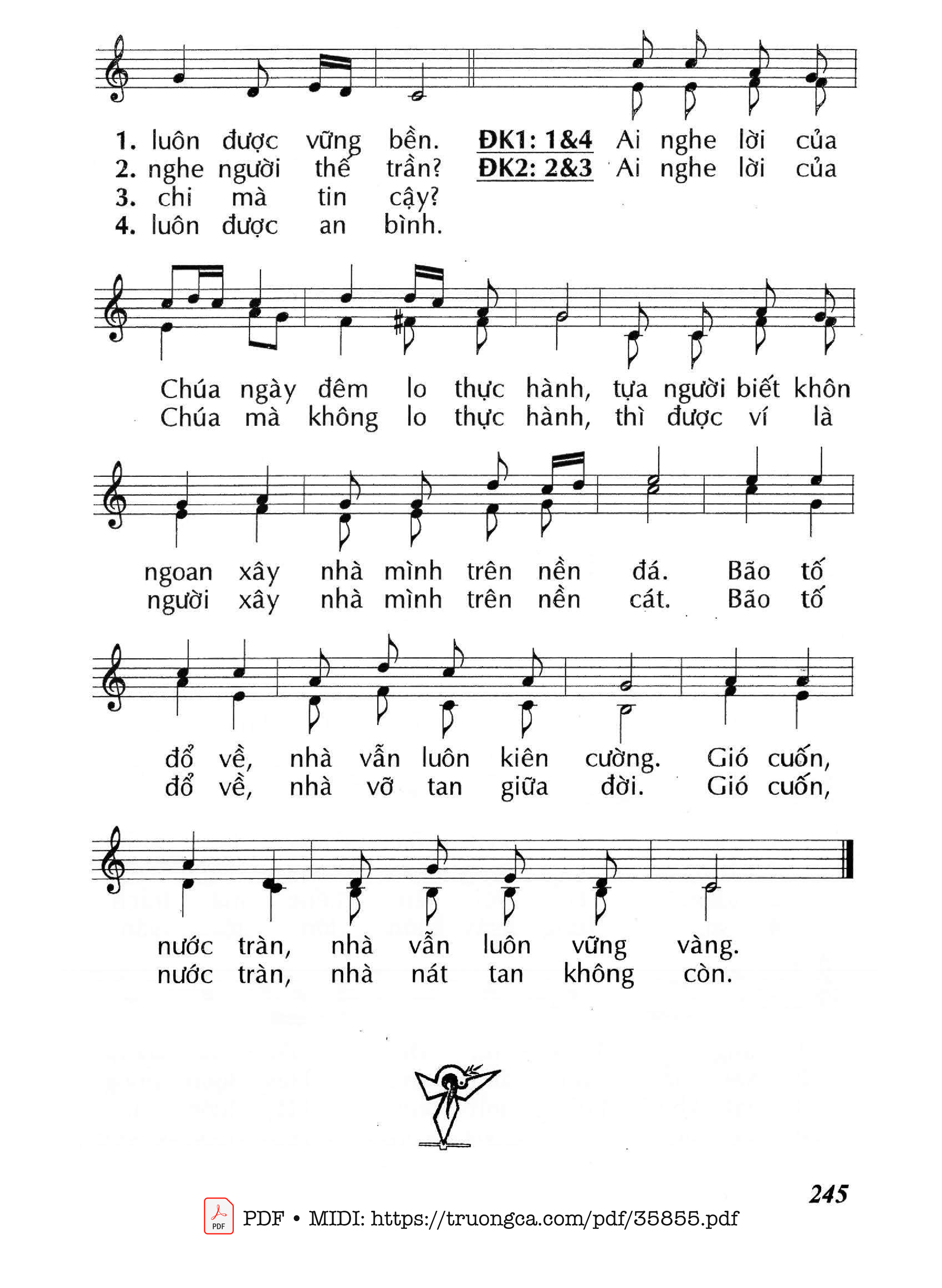 Page 2 of Sheet music PDF Lời Ngài Trao Cho Con (Cn9 Tna) - Huy Hoàng
