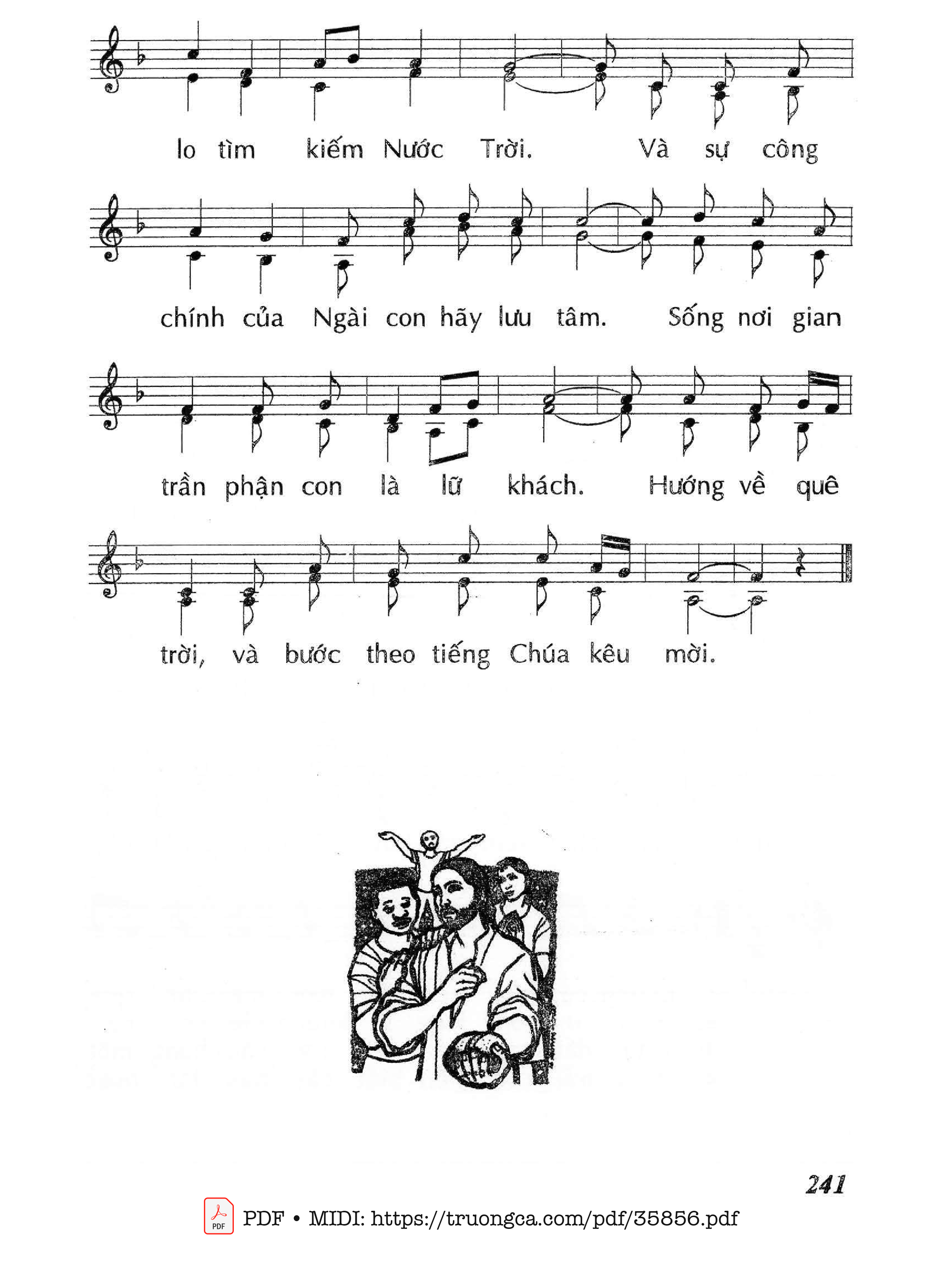 Page 2 of Sheet music PDF Đừng Lo Lắng Ngày Mai (Cn8 Tna) - Huy Hoàng