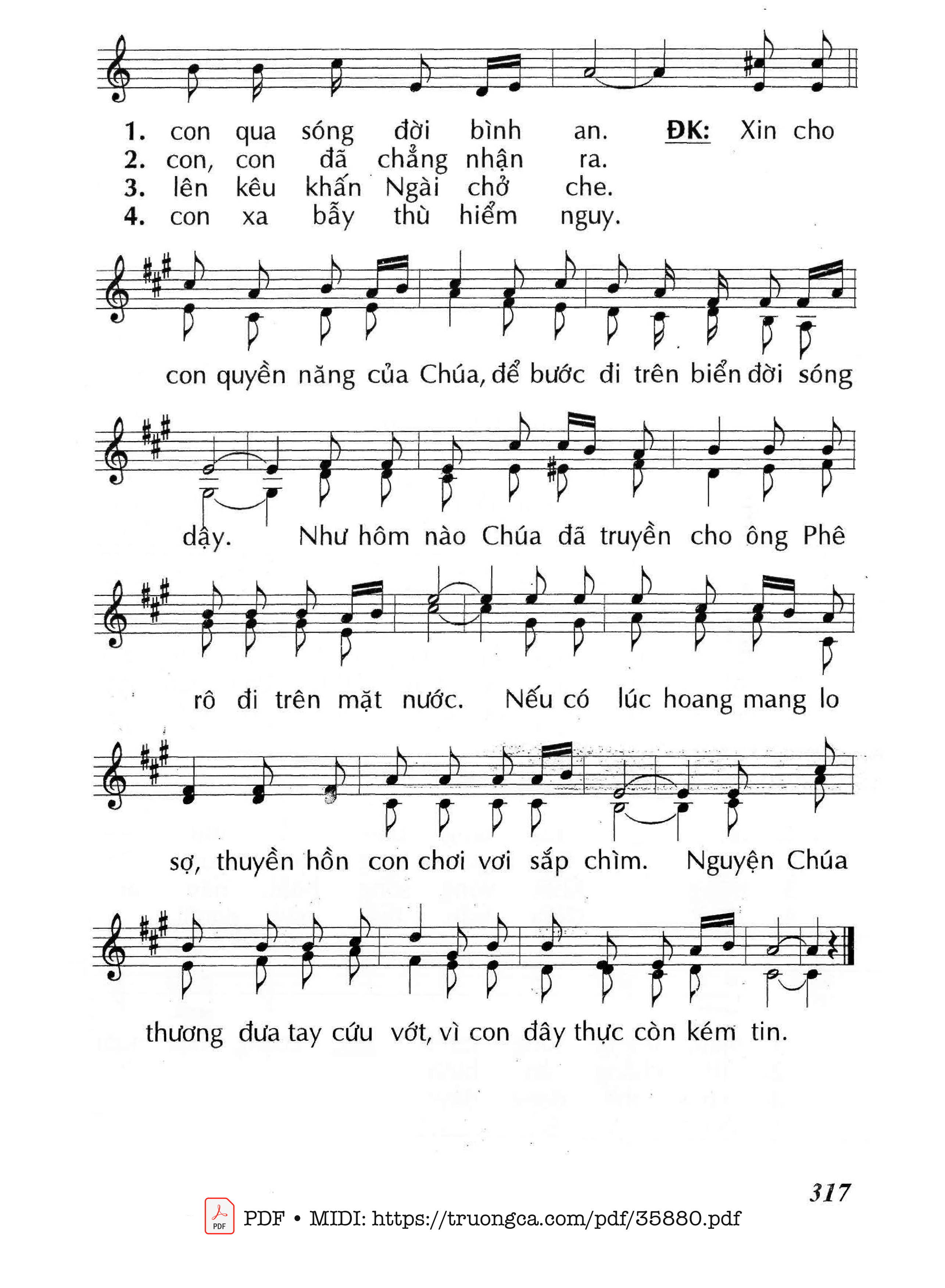 Page 2 of Sheet music PDF Thuyền Trong Bão Tố (Cn19 Tna) - Huy Hoàng
