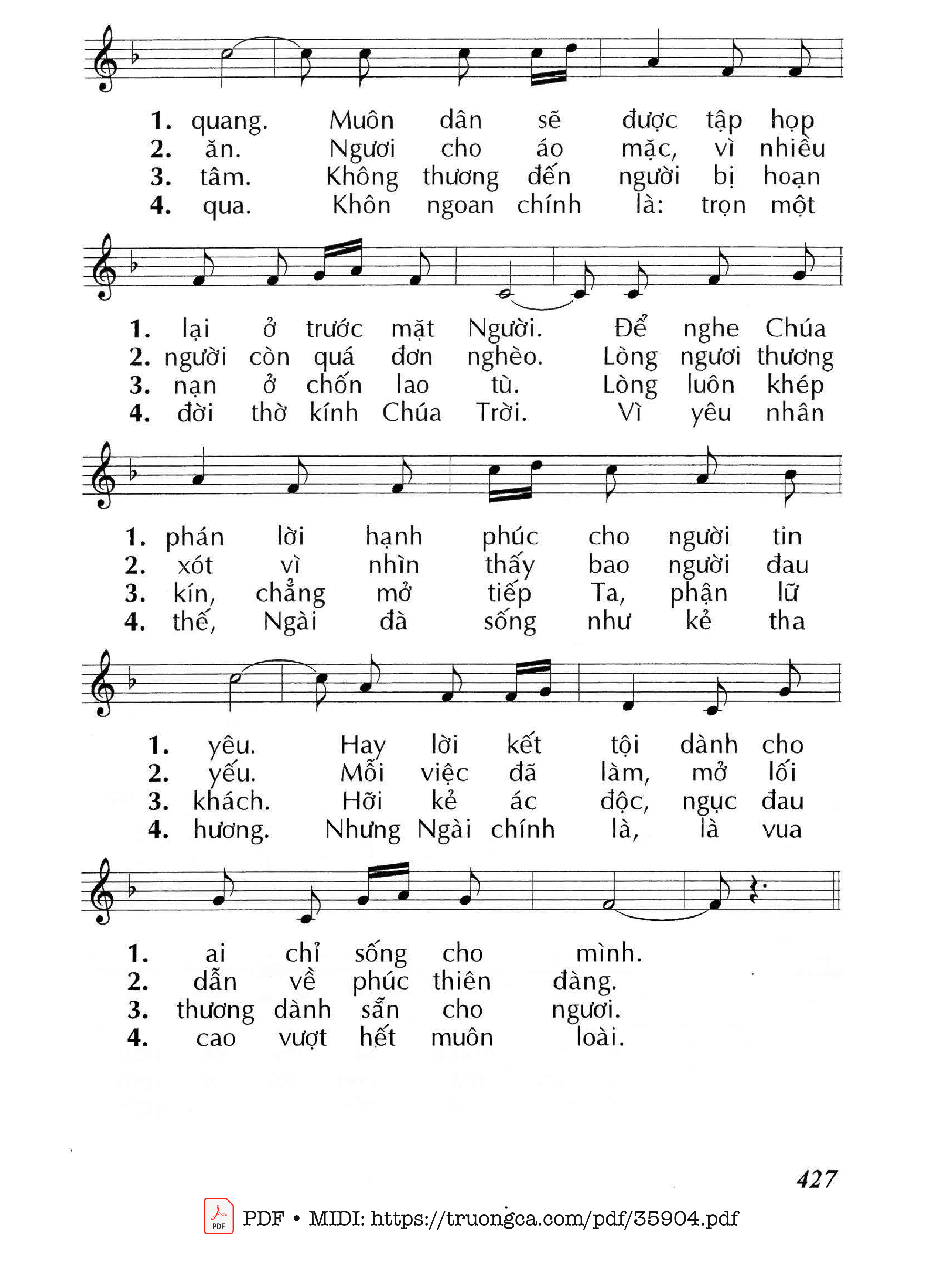 Page 2 of Sheet music PDF Chúa Xét Xử (Cn34 Tna) - Huy Hoàng