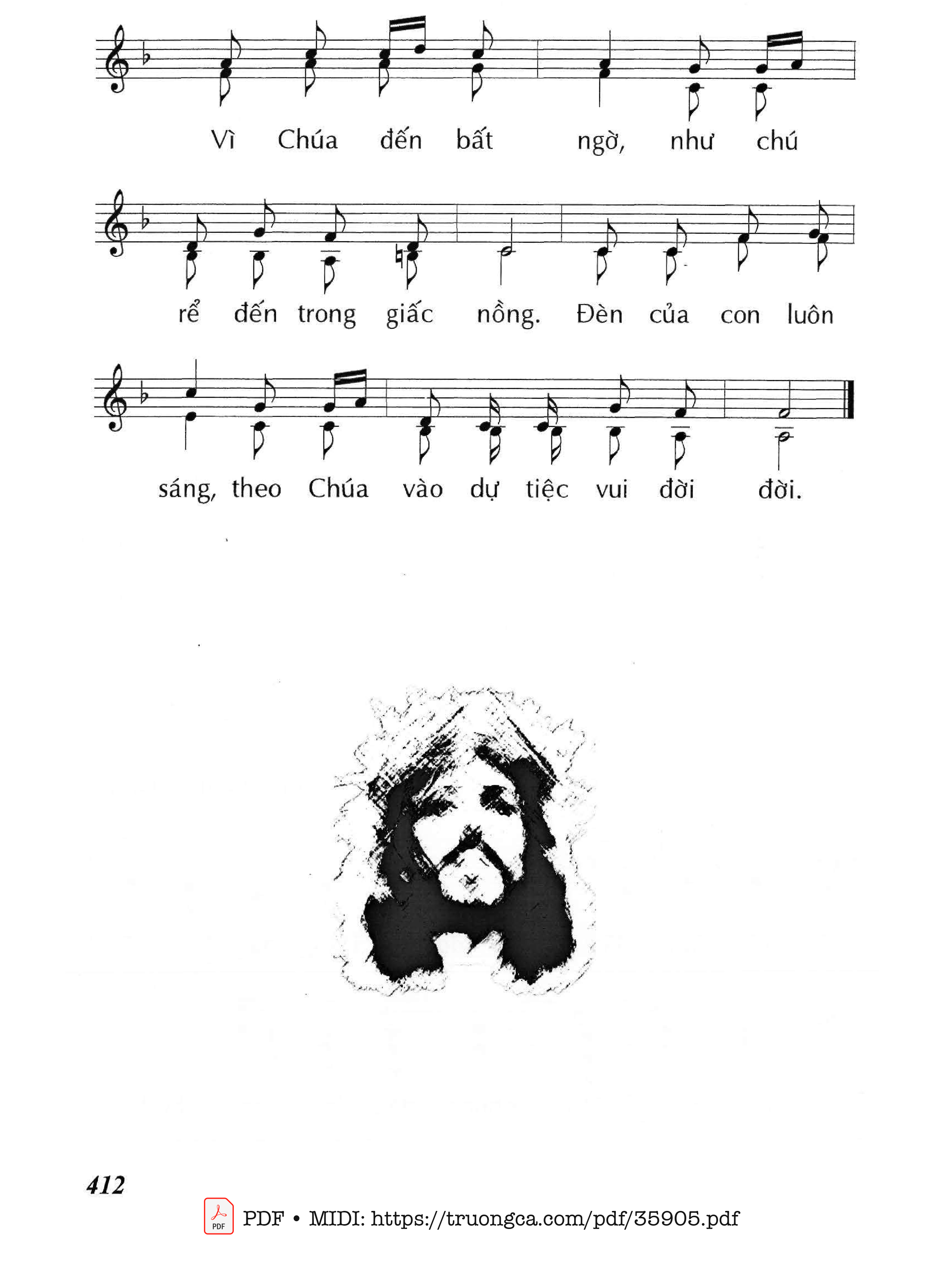 Page 3 of Sheet music PDF Người Khôn Kẻ Dại (Cn32 Tna) - Huy Hoàng