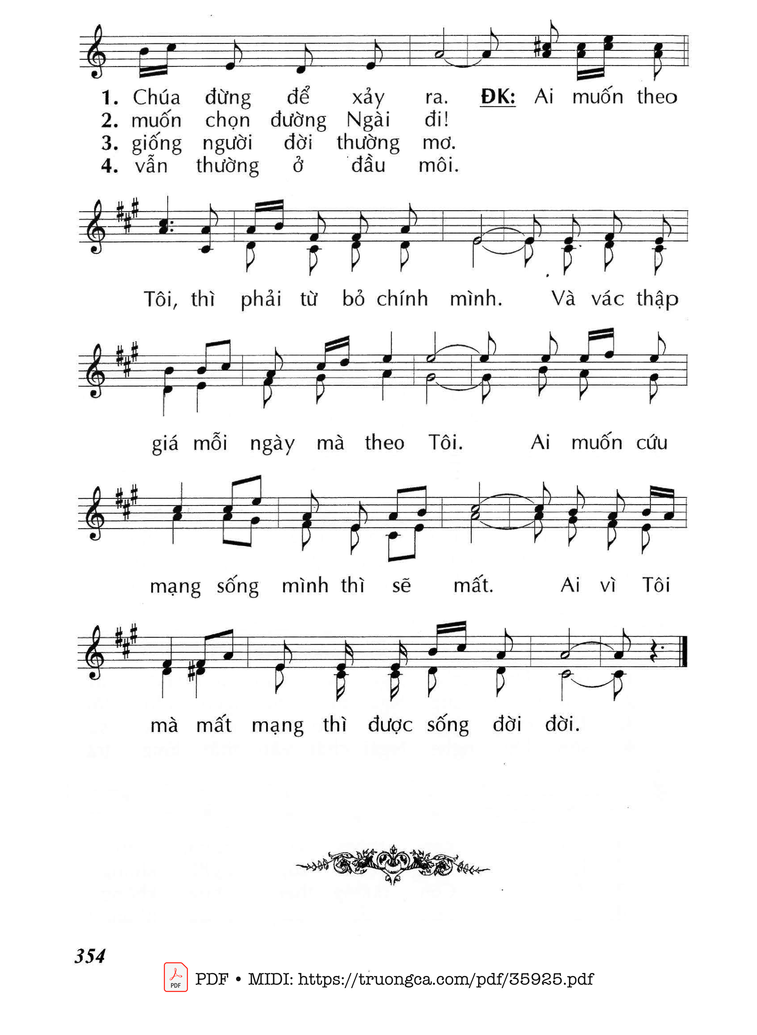 Page 2 of Sheet music PDF Theo Chúa Nhưng Con Sợ (Cn24 Tnb) - Huy Hoàng