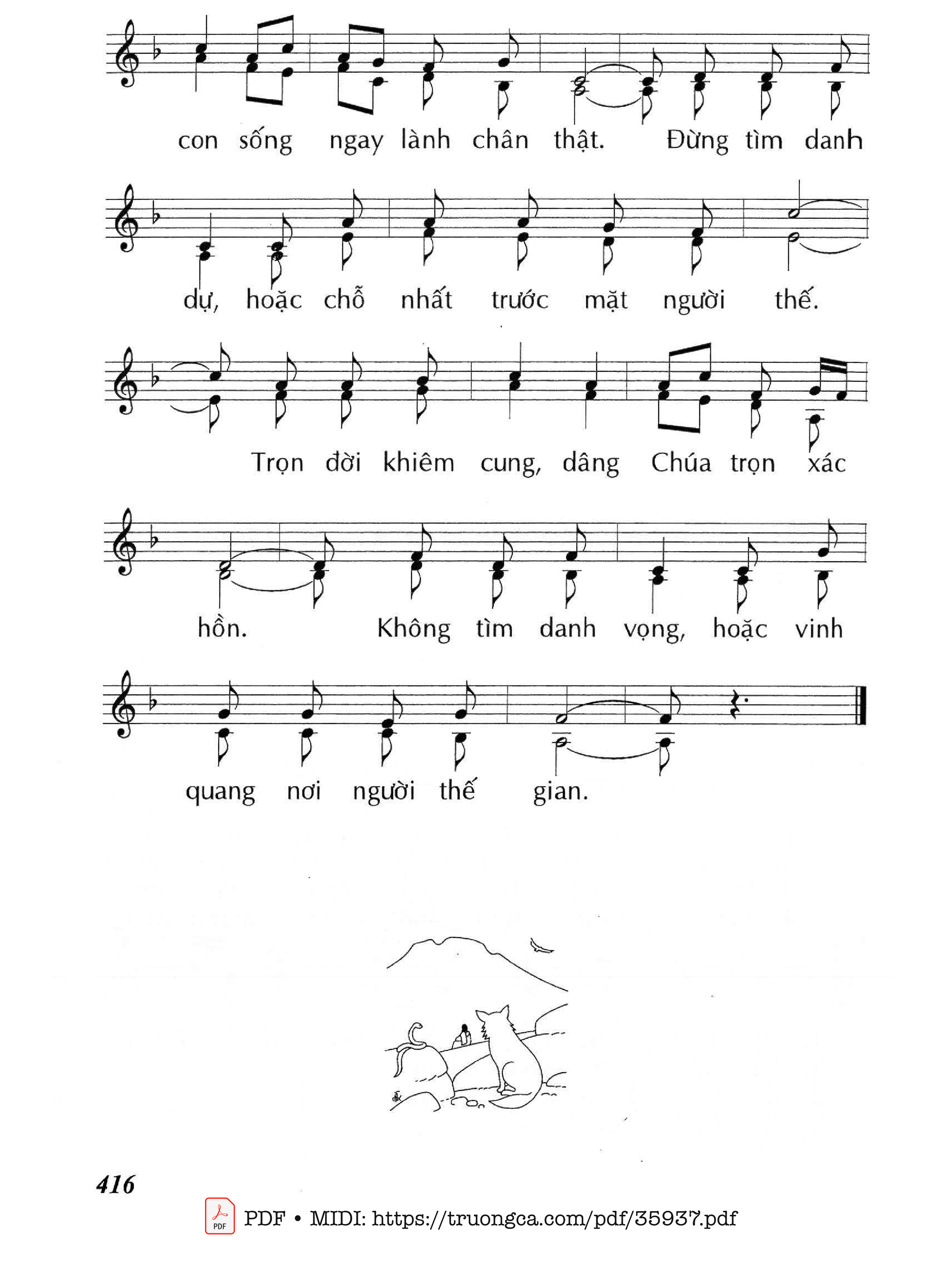 Page 2 of Sheet music PDF Khi Làm Việc Lành (Cn32 Tnb) - Huy Hoàng