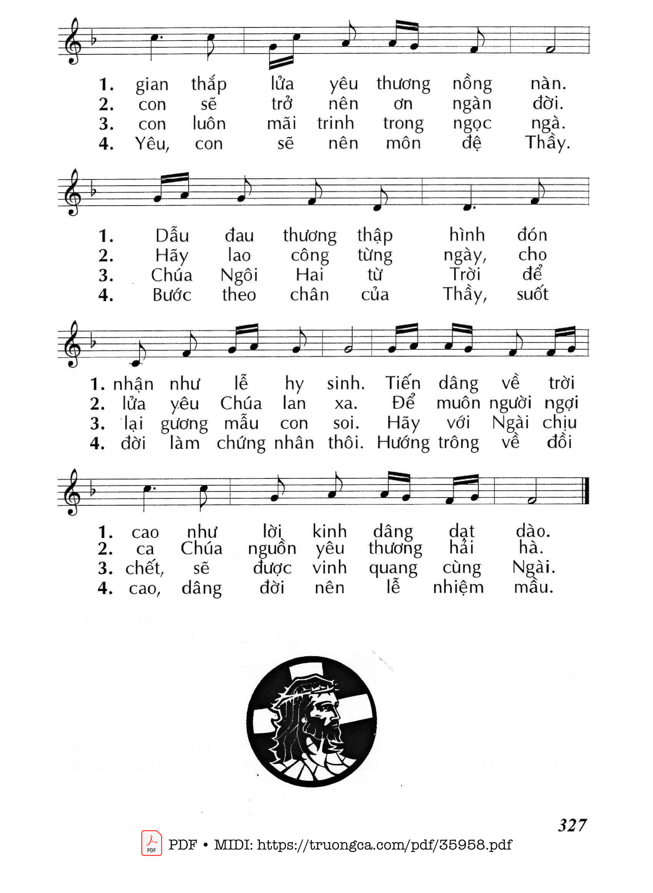 Page 2 of Sheet music PDF Mong Ước Của Thầy (Cn20 Tnc) - Huy Hoàng