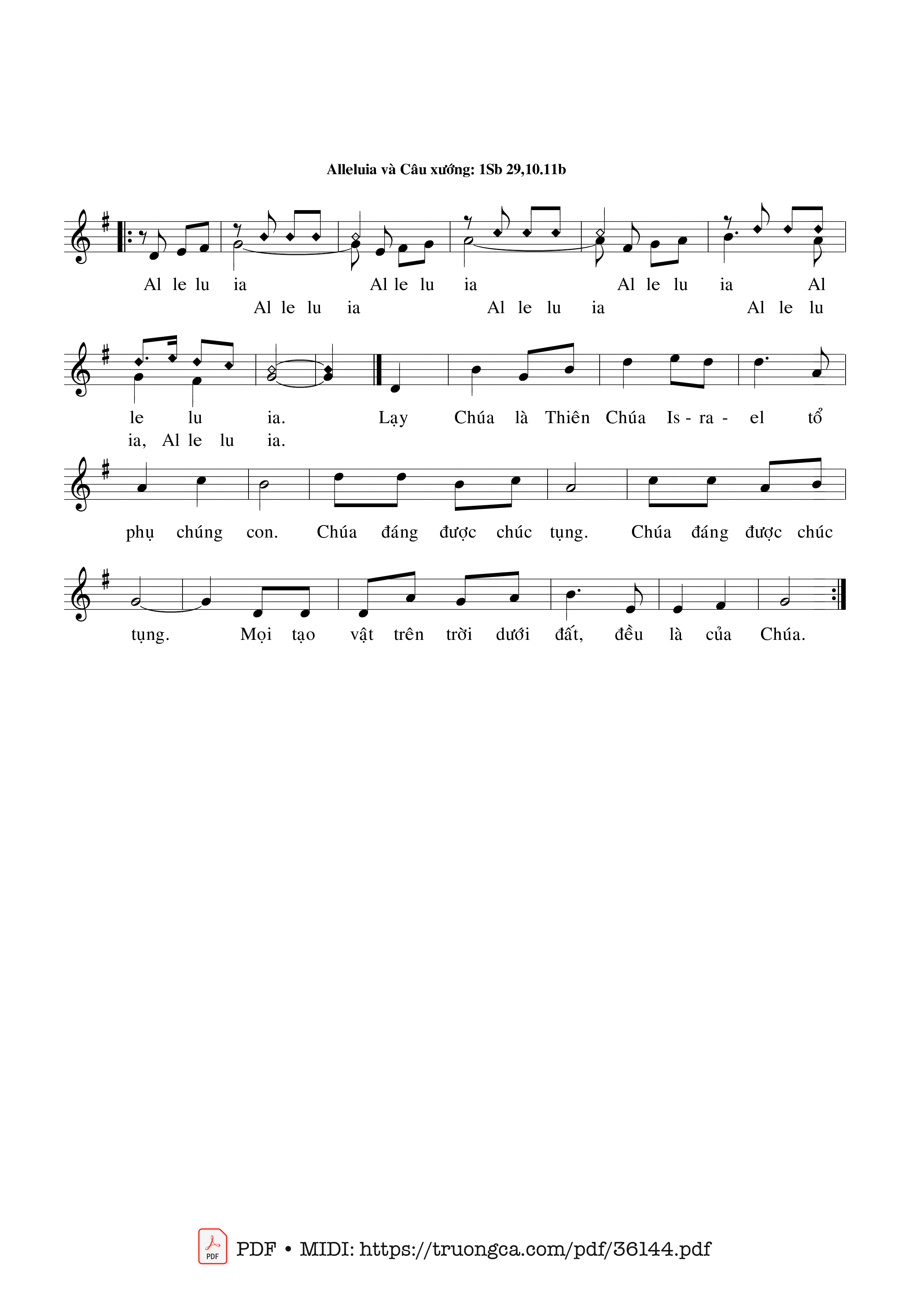 Page 2 of Sheet music PDF Thánh Vịnh 8 (Đáp Ca Lễ Minh Niên) - Hoàng Đan