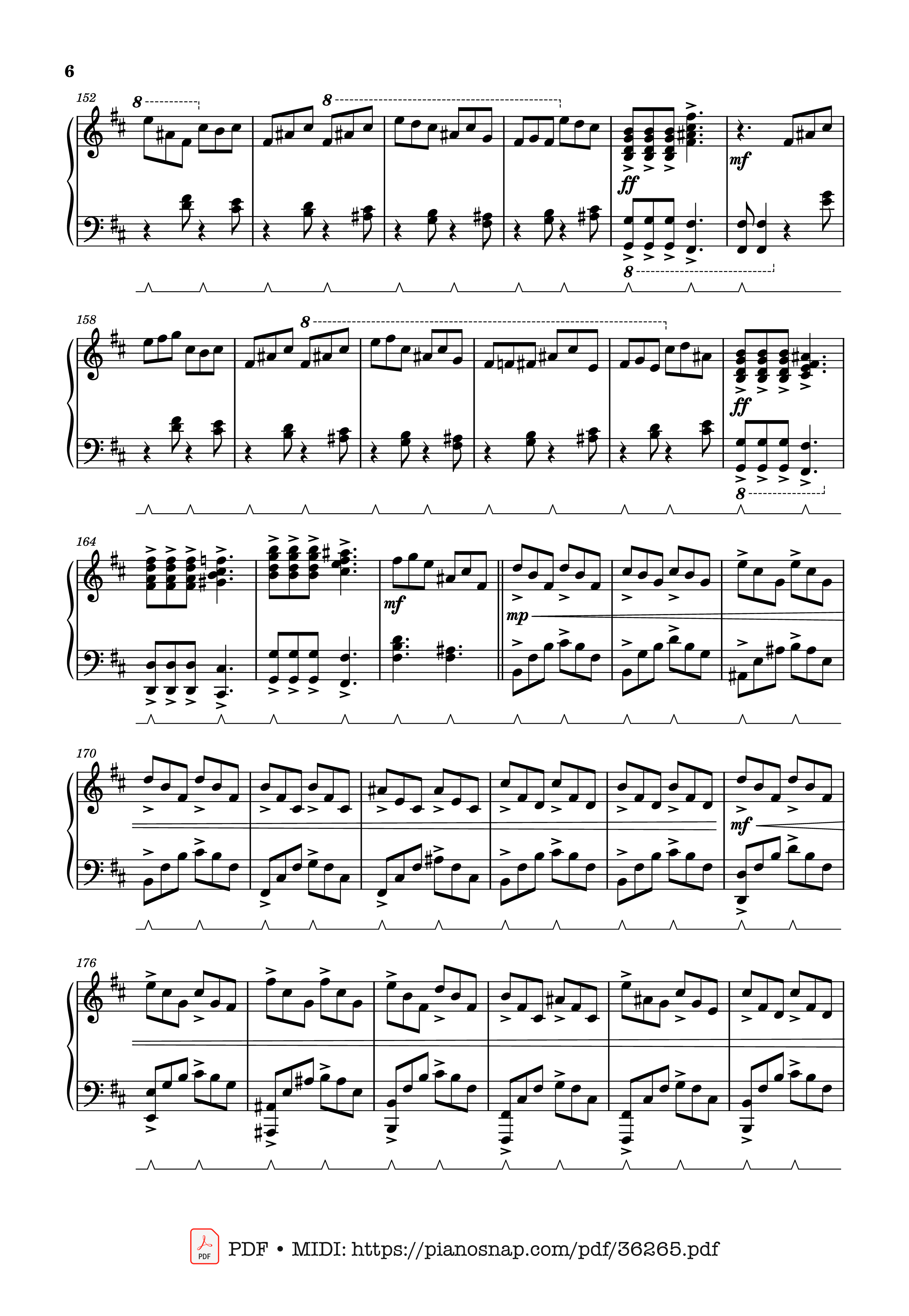 Page 5 of Sheet music PDF Piano Volo Battle Theme - Pokémon Legends: Arceus, Solo Piano - Go Ichinose