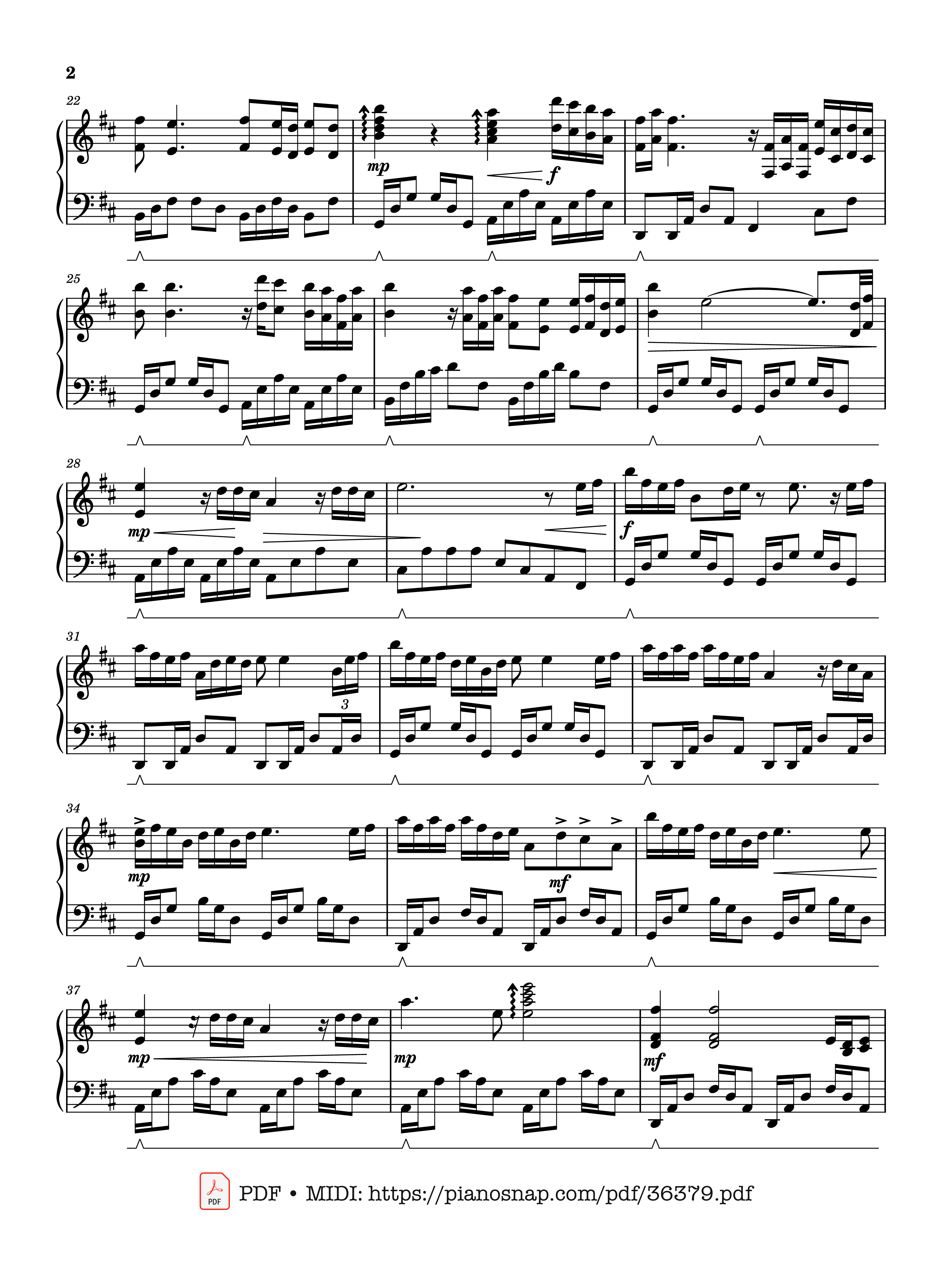 Page 2 of Sheet music PDF Piano With An Orchid - Yanni
