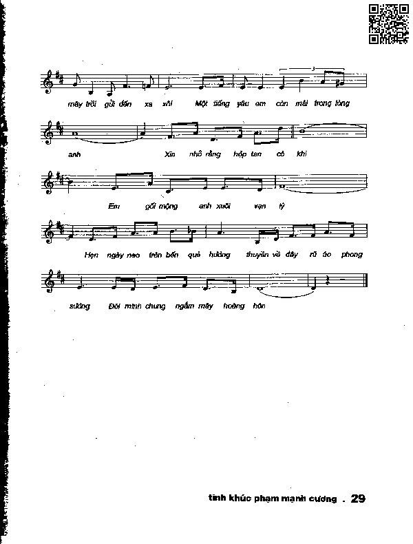 Page 6 of Sheet music PDF Một lần yêu - Phạm Mạnh Cương
