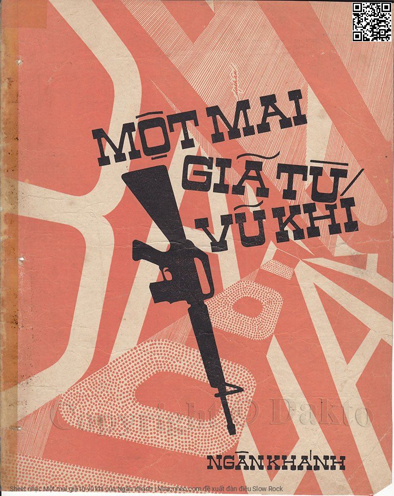 Sheet PDF of Một mai giã từ vũ khí