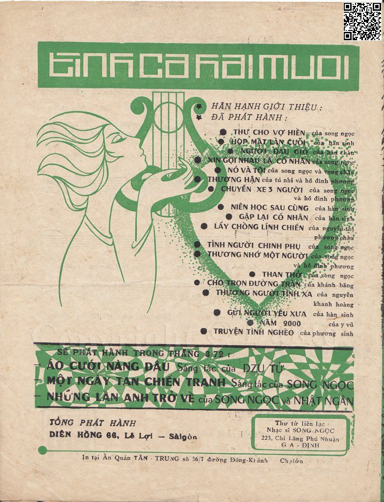 Page 4 of Sheet music PDF Một ngày tàn chiến tranh - Song Ngọc