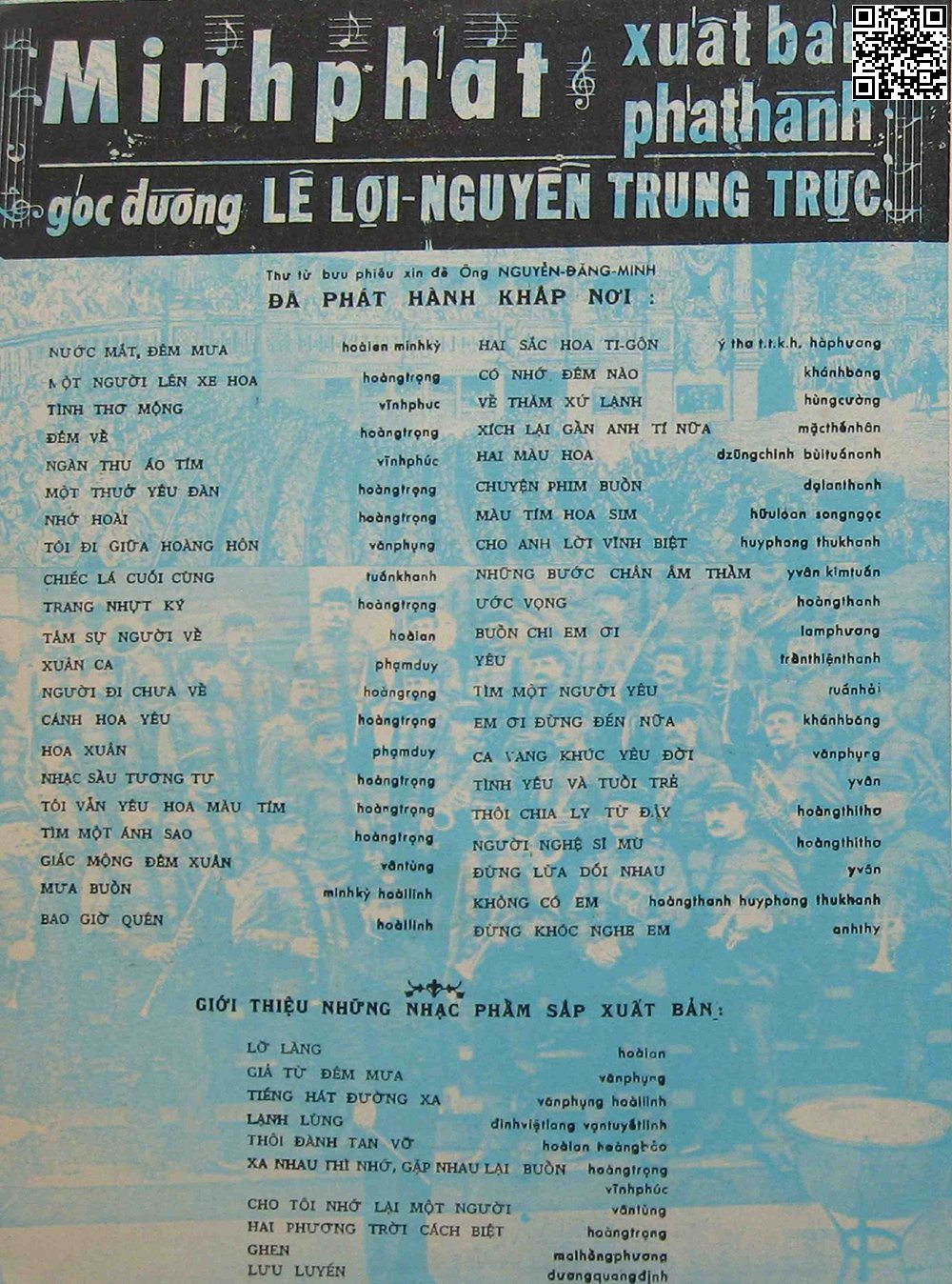 Page 4 of Sheet music PDF Mưa buồn - Minh Kỳ