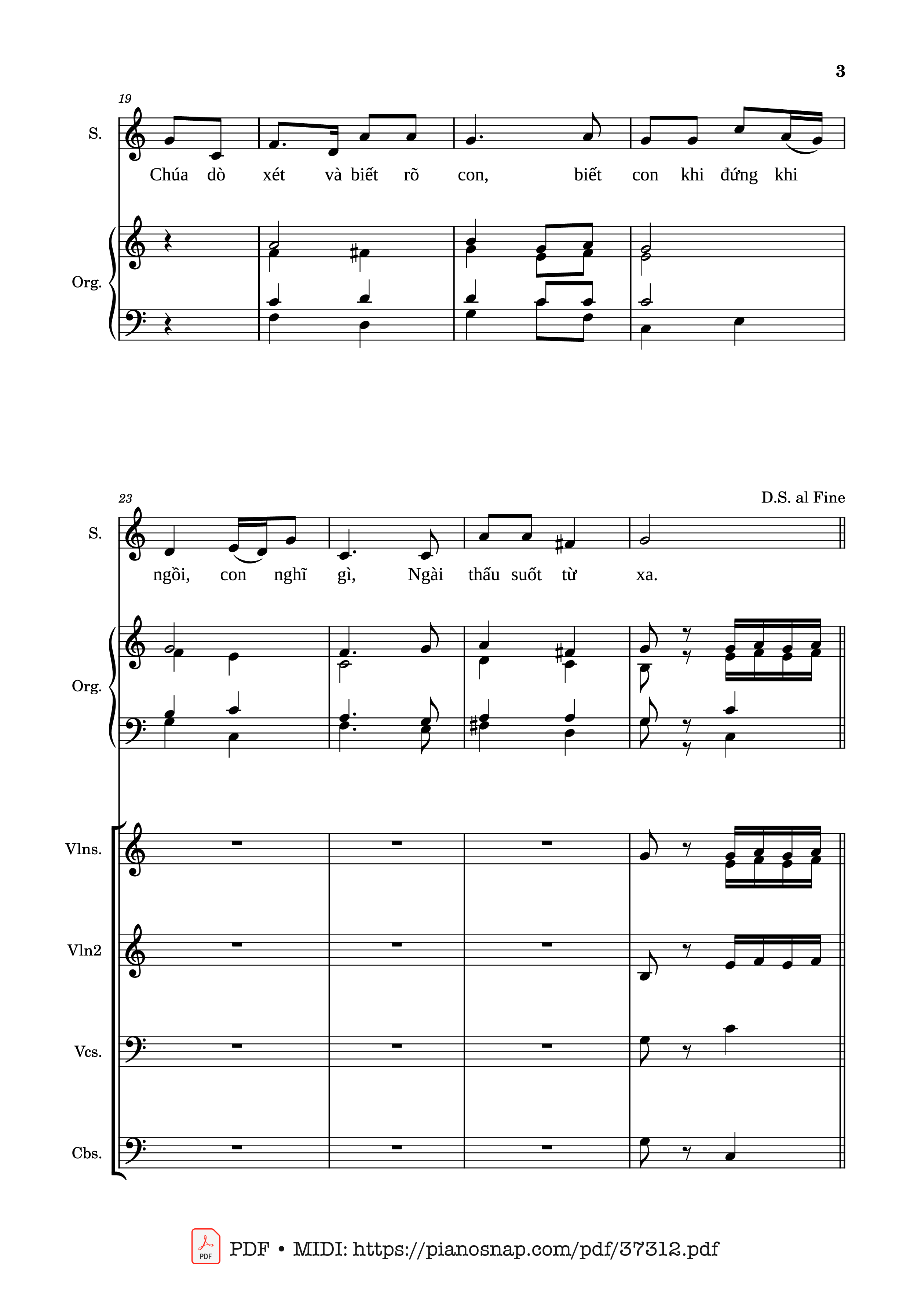 Page 3 of Sheet music PDF Ca Nhập Lễ Thánh Phero - Phaolo - Kim Long