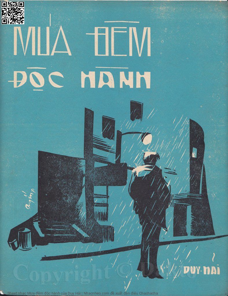 Sheet PDF of Mưa đêm độc hành