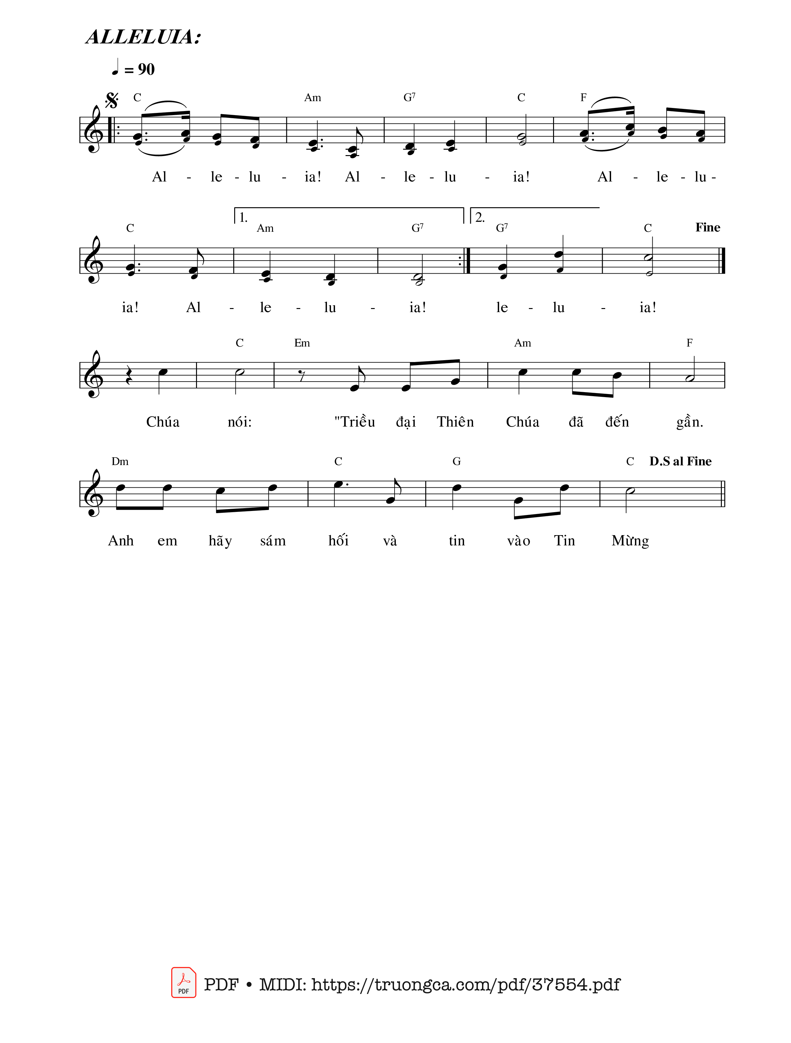 Page 2 of Sheet music PDF Thánh Vịnh 99, Chúa Nhật 11A Thường Niên - Văn Duy Tùng