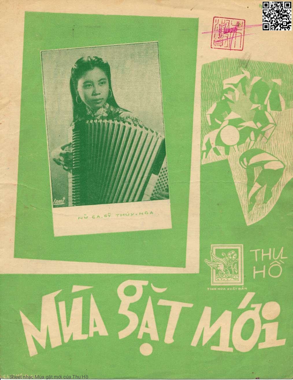 Page 1 of Sheet music PDF Mùa gặt mới - Thu Hồ