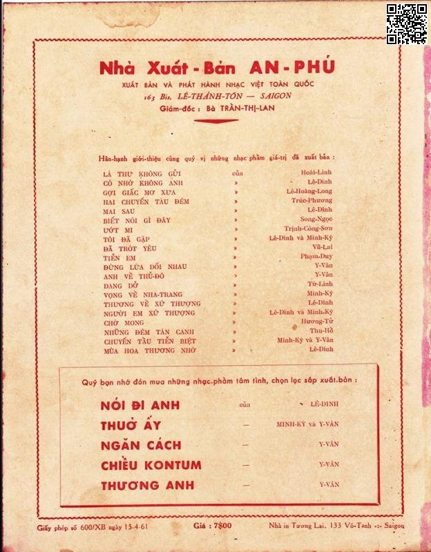 Page 4 of Sheet music PDF Mùa hoa thương nhớ - Lê Dinh