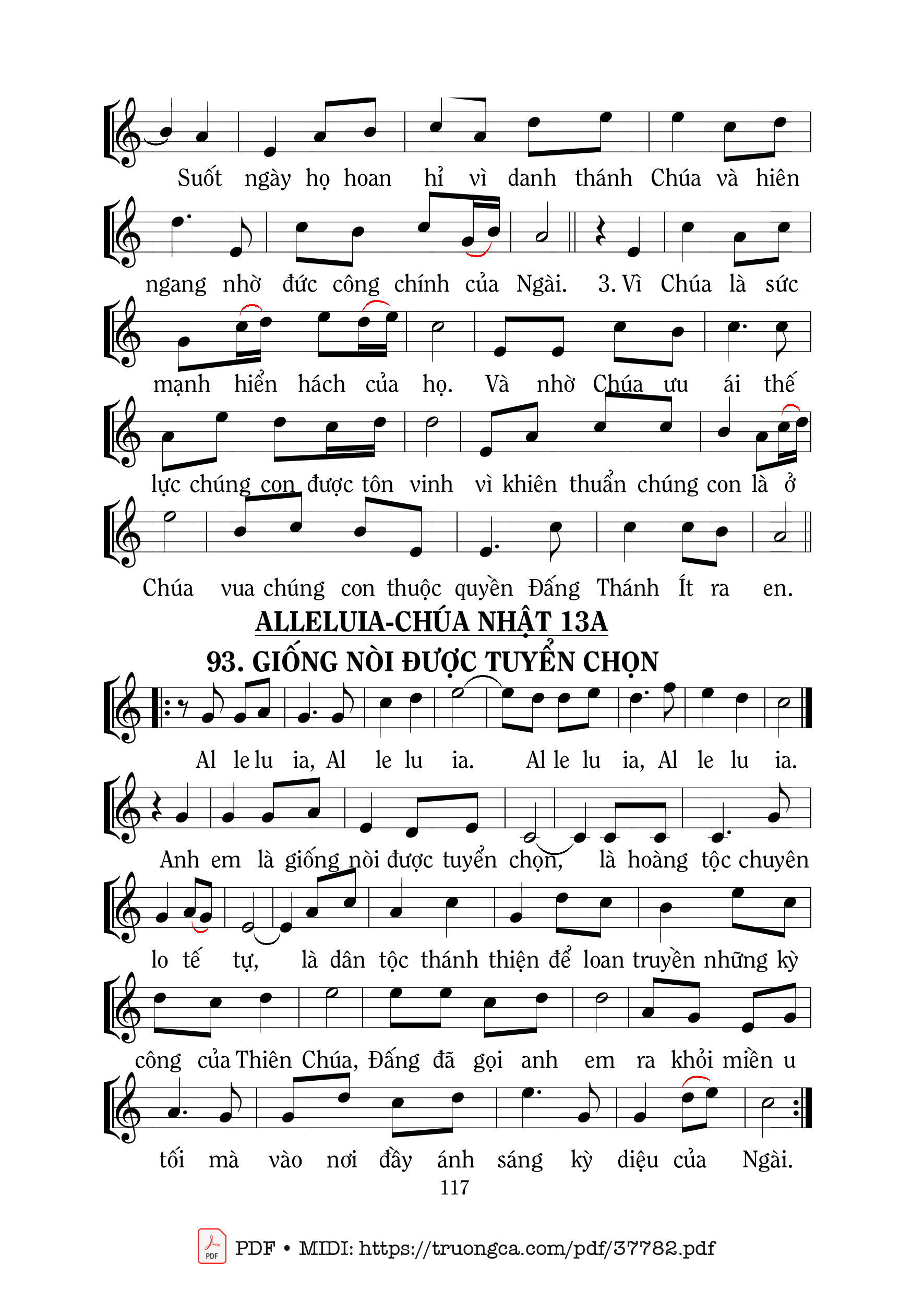 Page 2 of Sheet music PDF Thánh Vịnh 88, Con Sẽ Ca Ngợi 2 - Mi Trầm