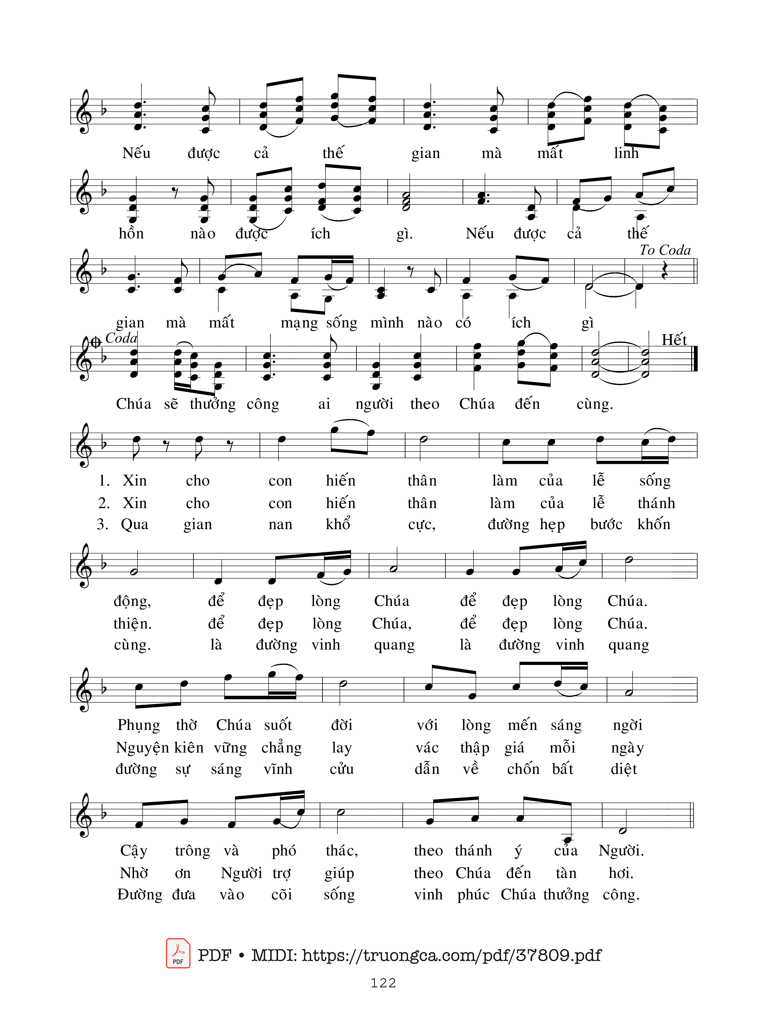 Page 2 of Sheet music PDF Từ Bỏ - Ngọc Linh