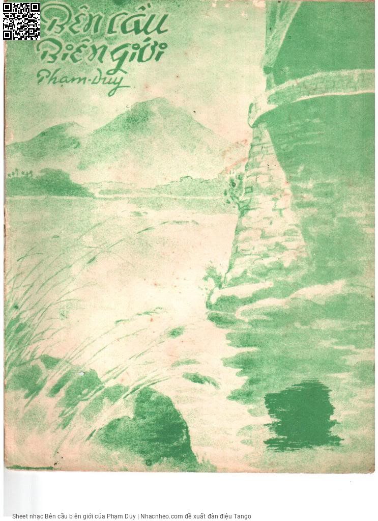Page 5 of Sheet music PDF Bên cầu biên giới - Phạm Duy