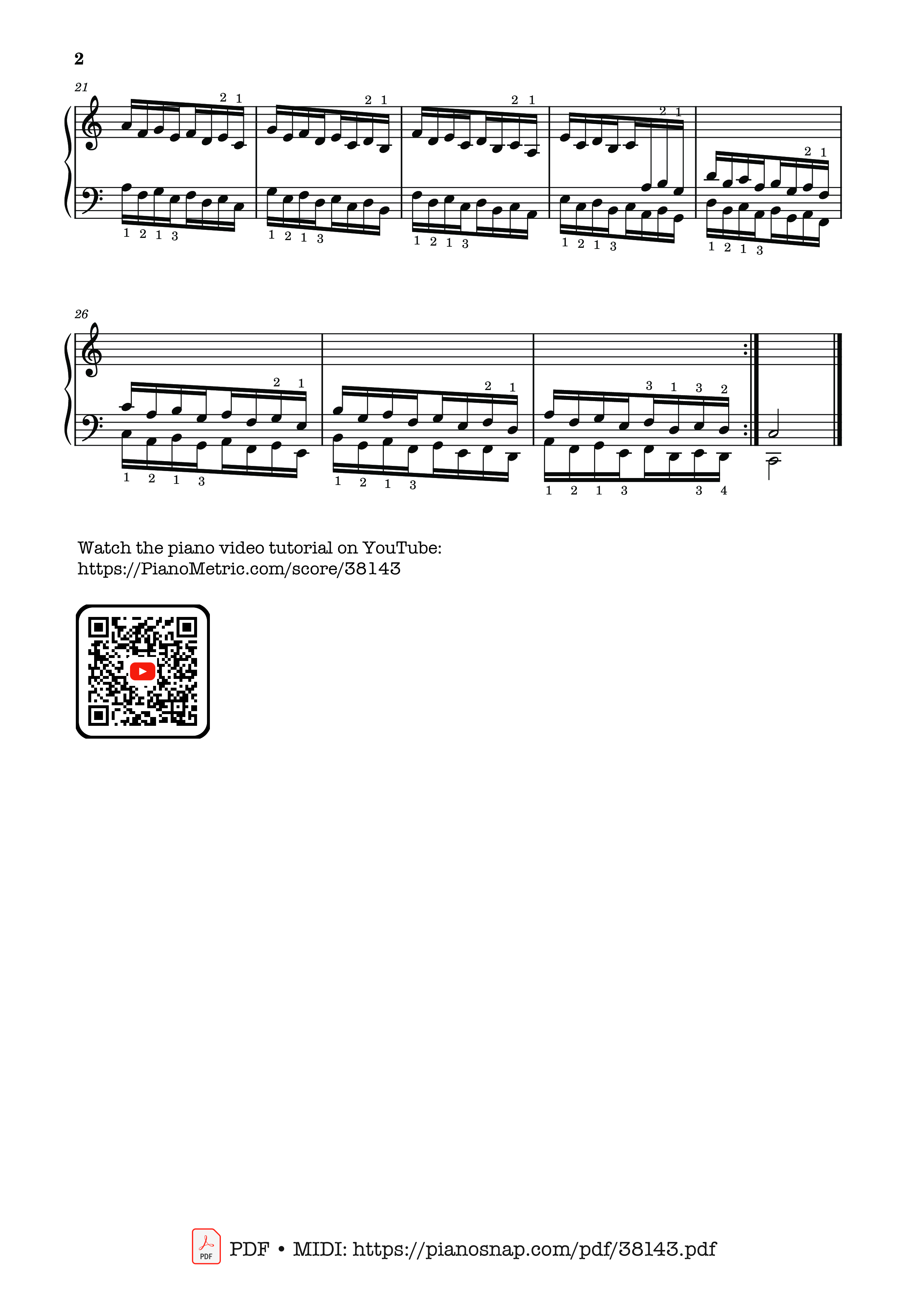 Page 2 of Sheet music PDF Hanon - The Virtuoso Pianist No. 15 - Charles-Louis Hanon