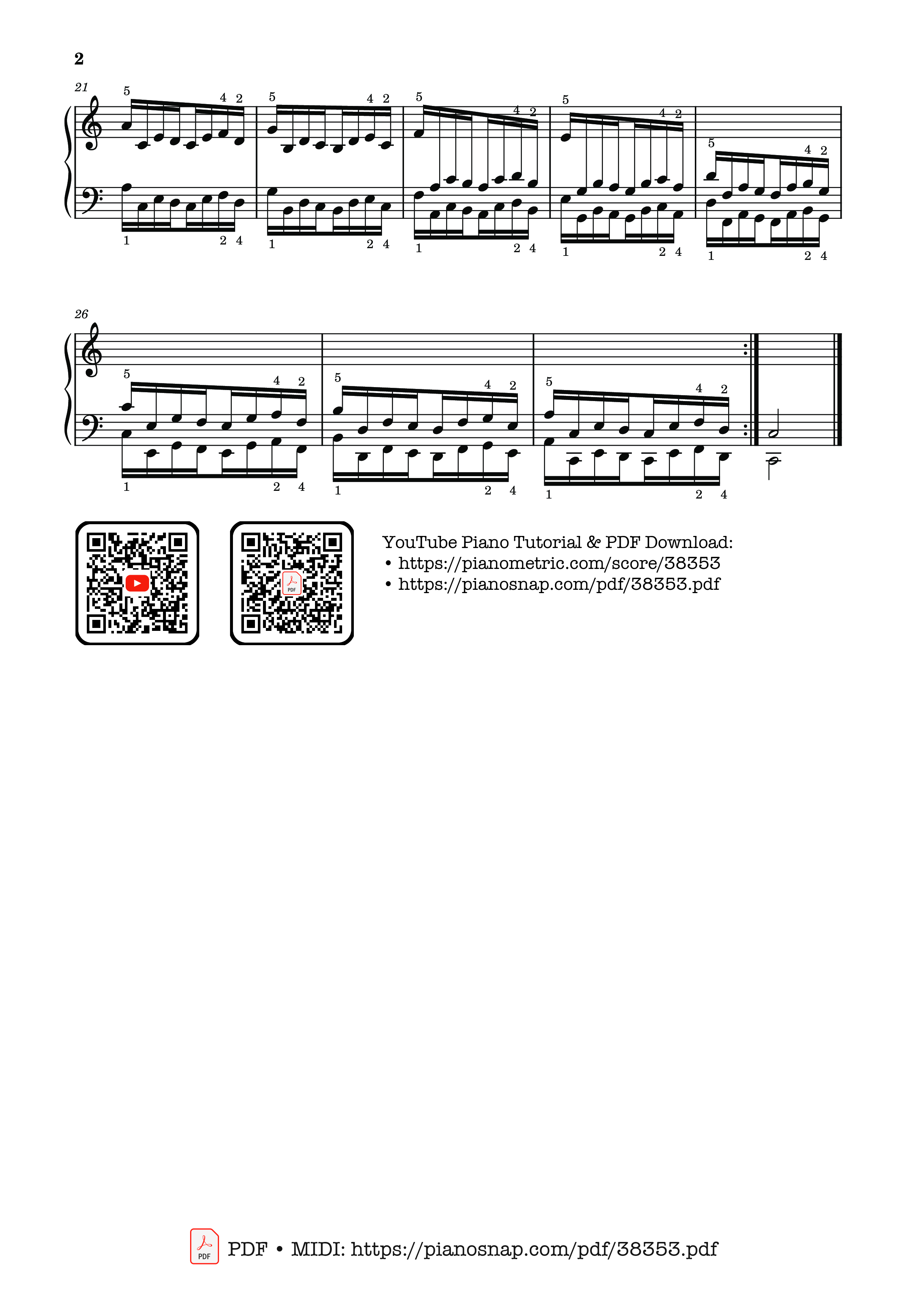 Page 2 of Sheet music PDF Hanon - The Virtuoso Pianist No. 19 - Charles-Louis Hanon