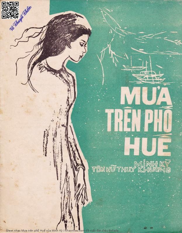 Page 4 of Sheet music PDF Mưa trên phố Huế - Minh Kỳ