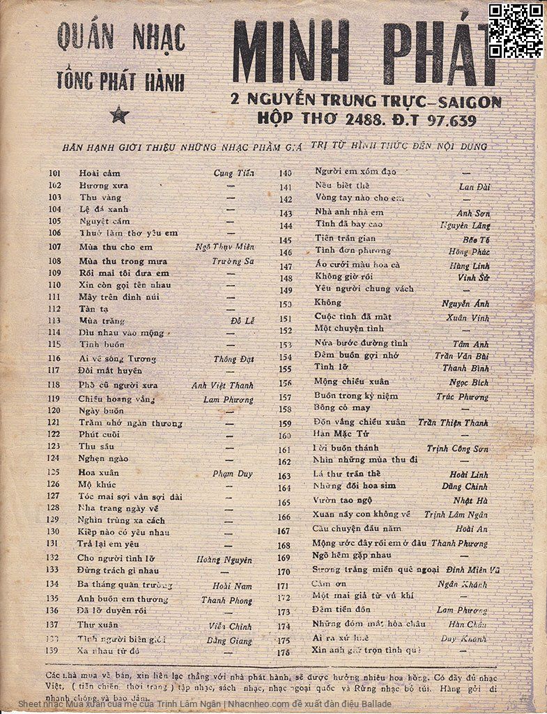 Page 4 of Sheet music PDF Mùa xuân của mẹ - Trịnh Lâm Ngân