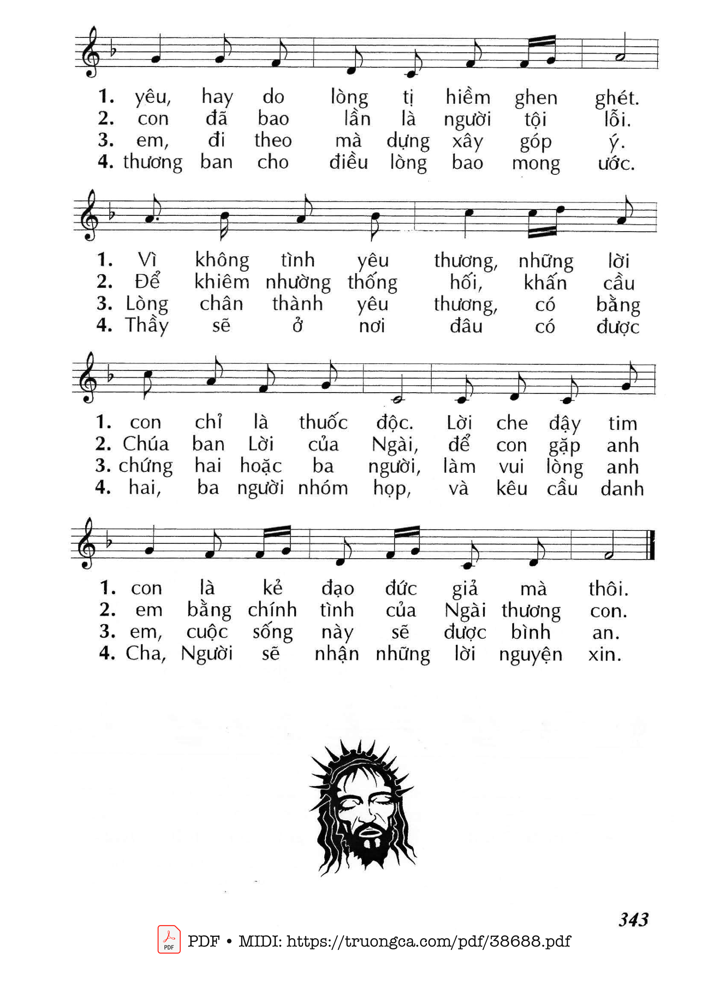 Page 2 of Sheet music PDF Cách Sửa Lỗi Anh Em - Huy Hoàng