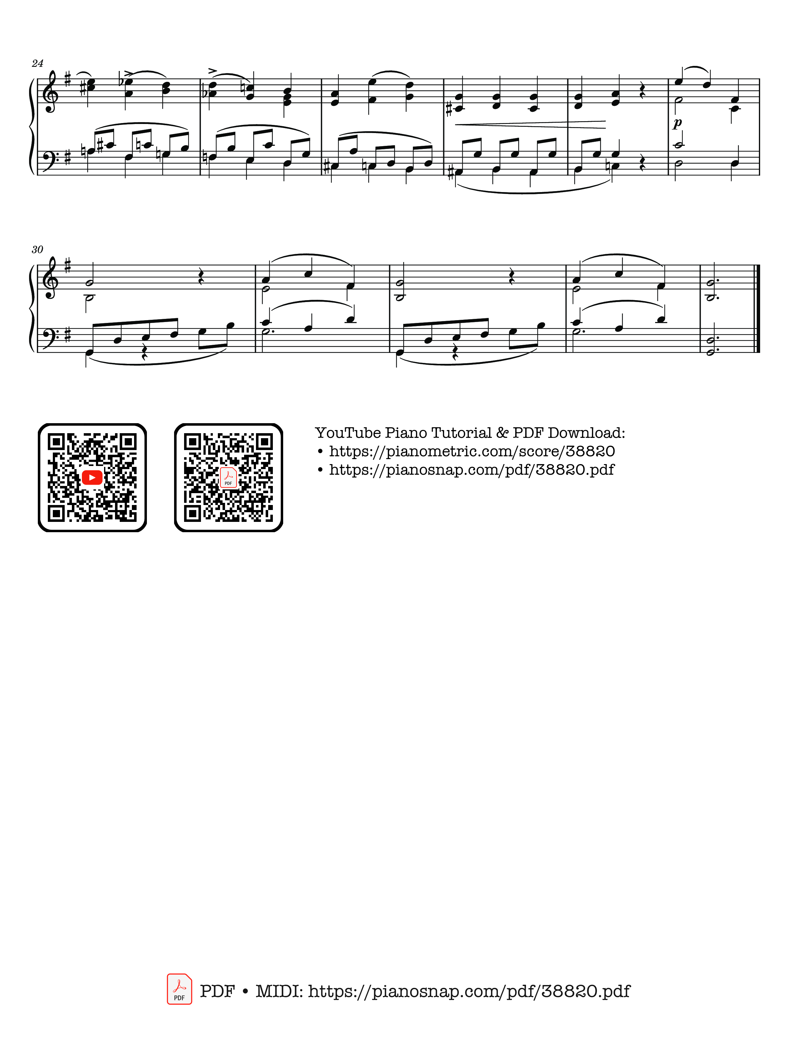 Page 2 of Sheet music PDF Mama, Children